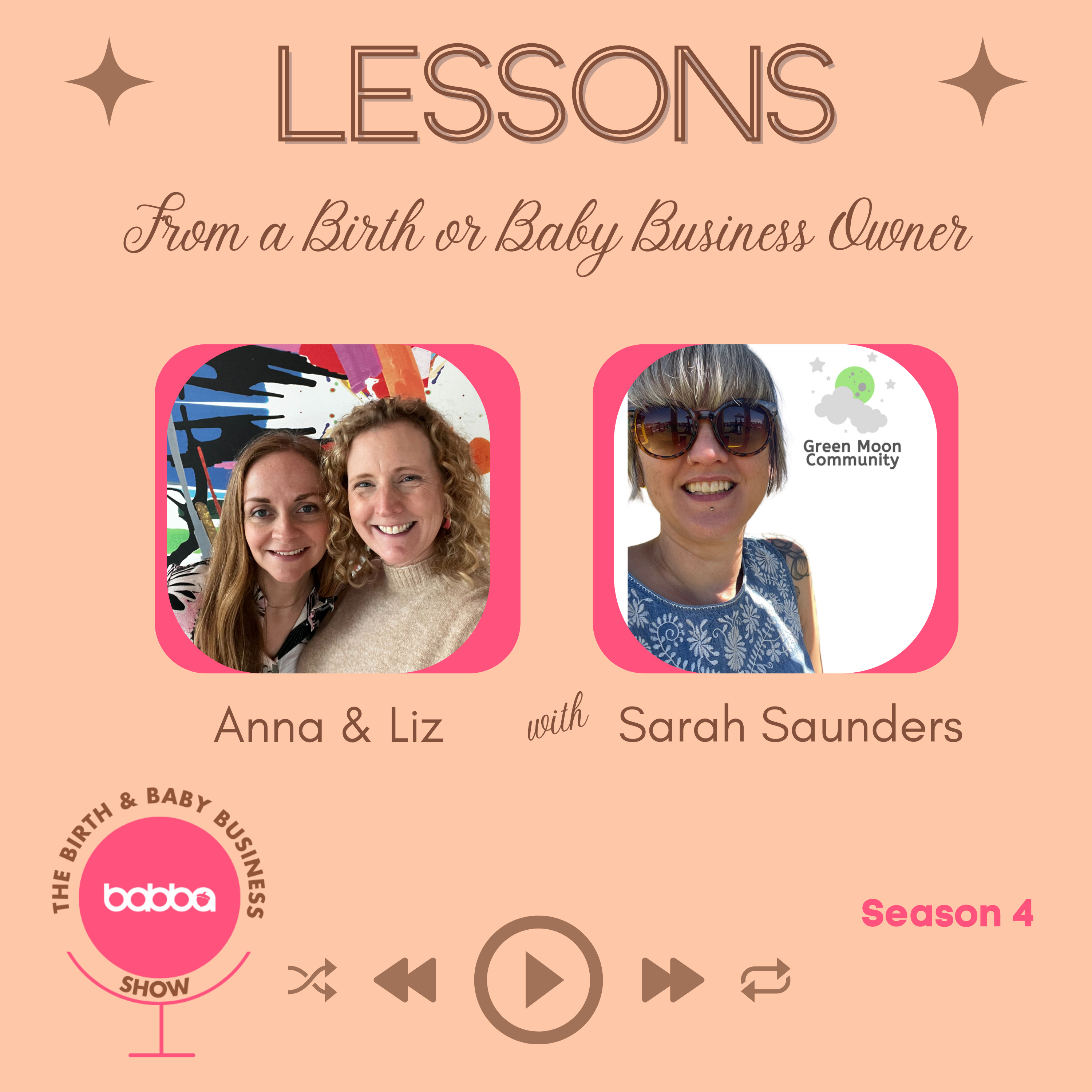 Lessons With A Birth Or Baby Business owner With Sarah Saunders episode artwork