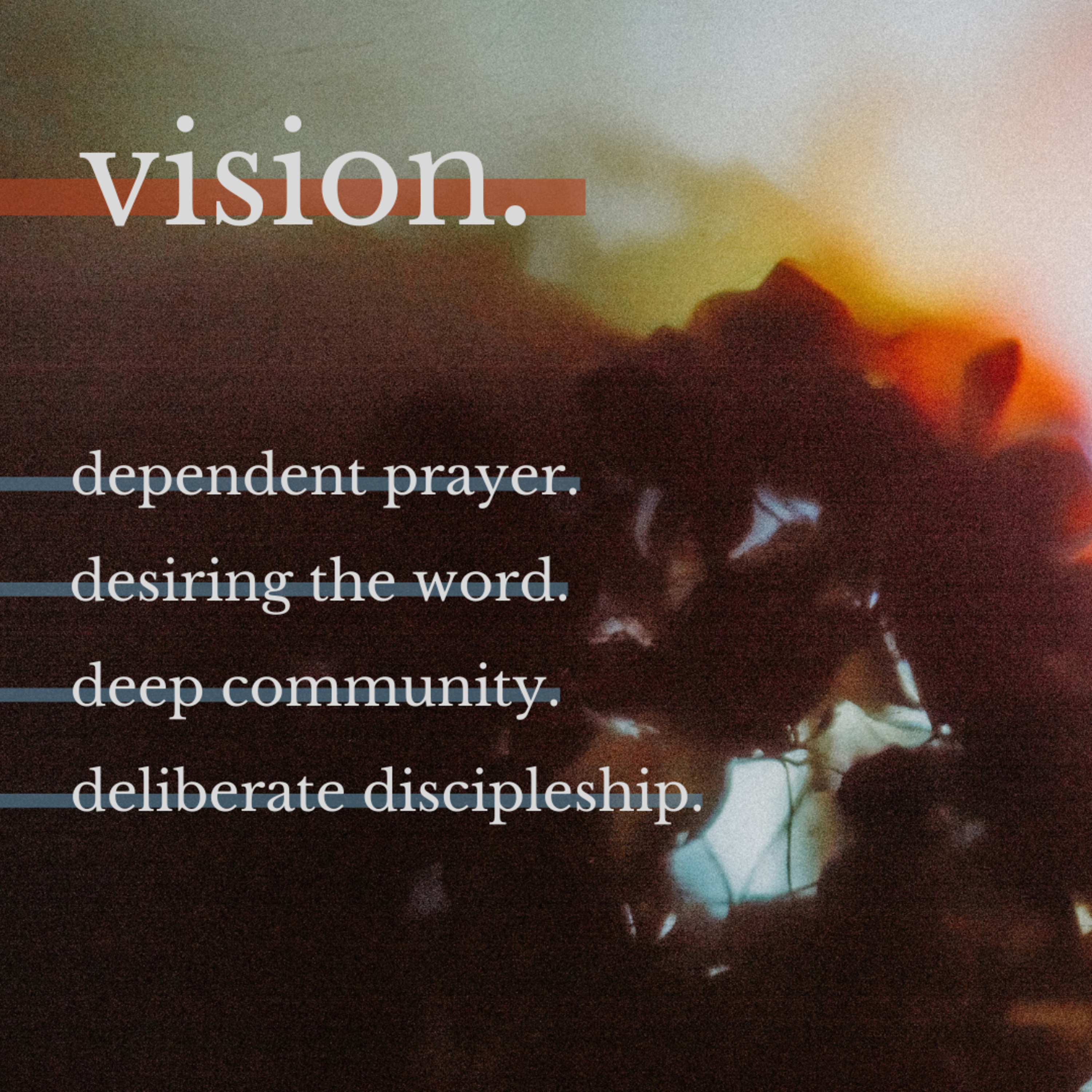 Vision Series // Dependent Prayer episode artwork