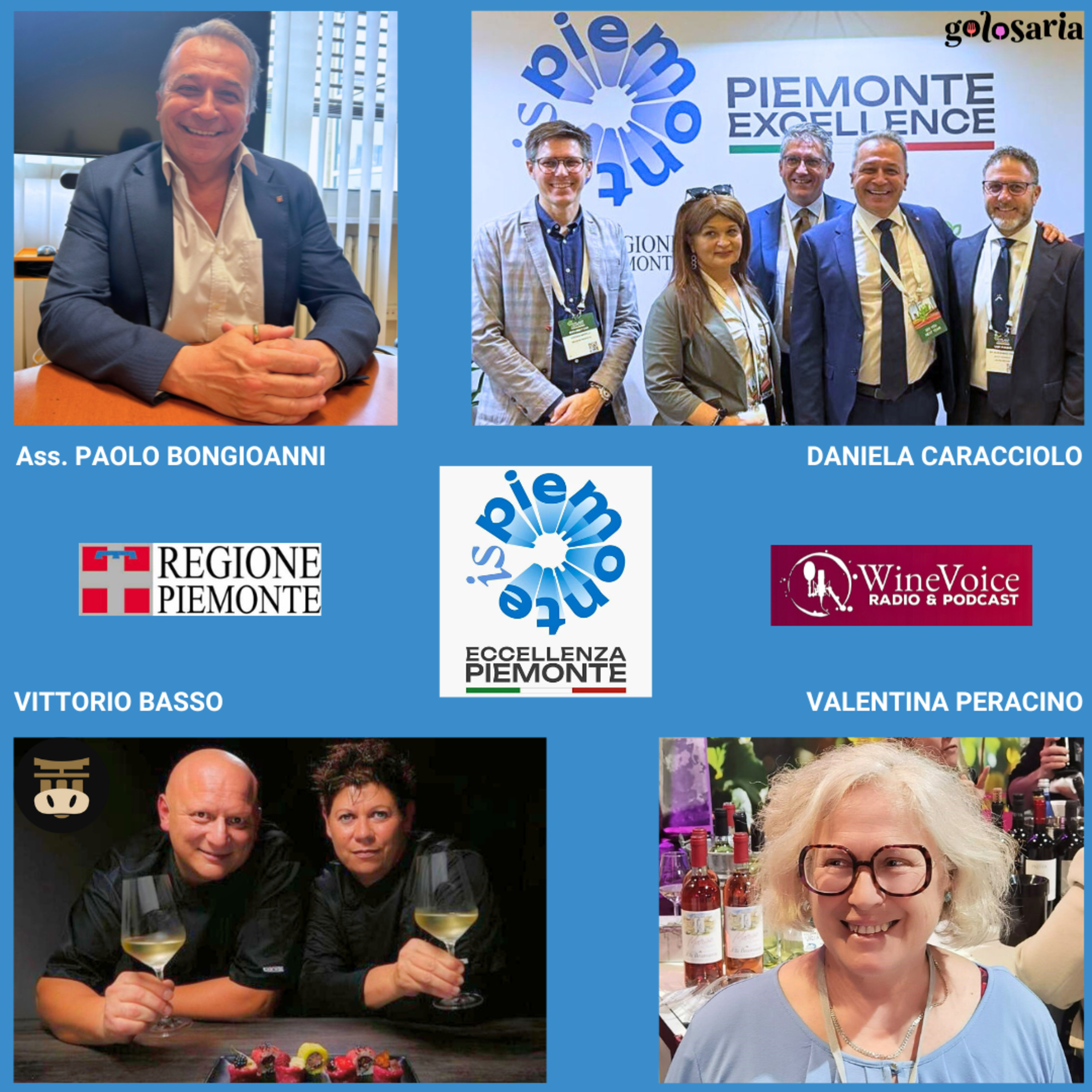 Le Strade Bianche del Gusto: PIEMONTE IS a Golosaria, i protagonisti 1/2