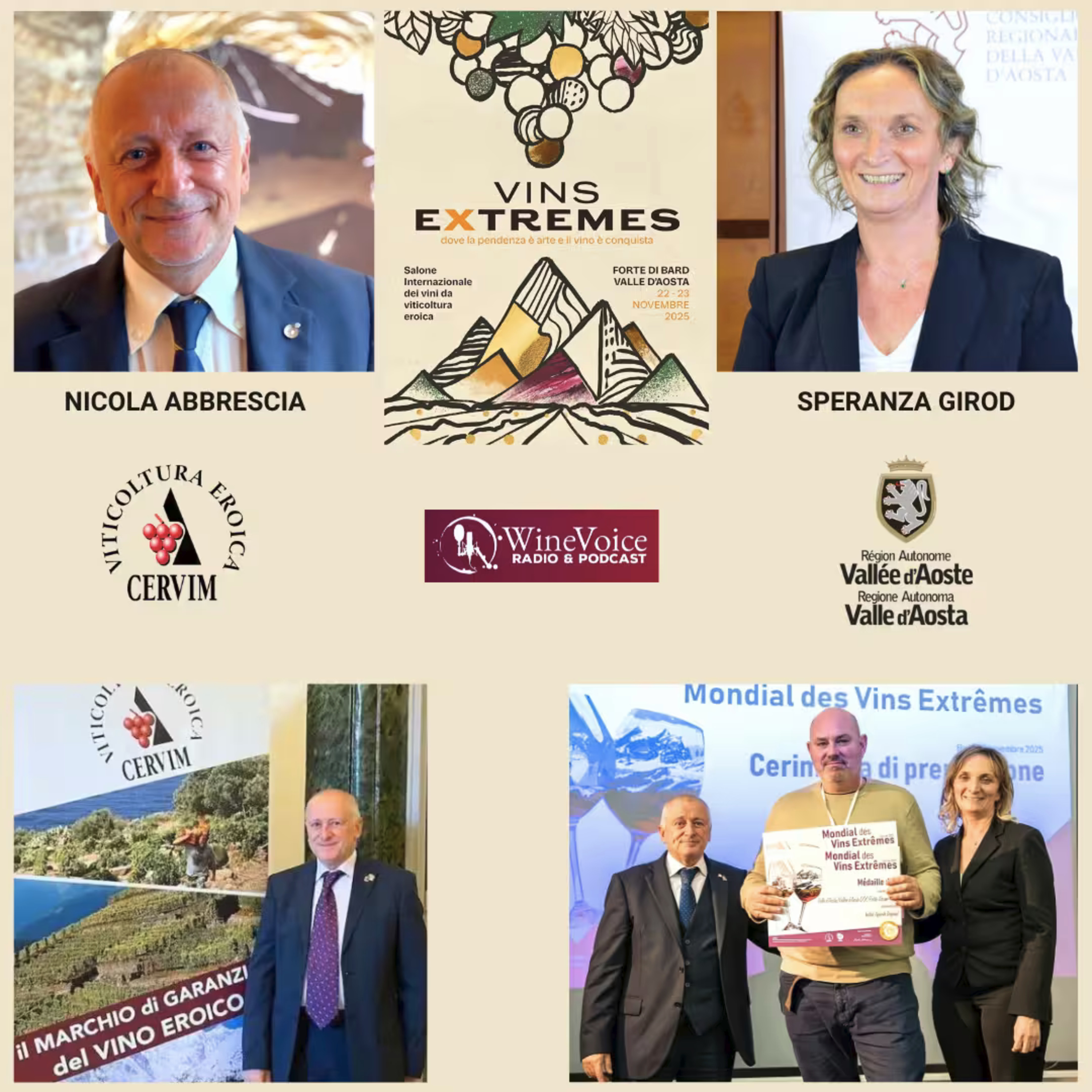 Le Terre del Vino: VINS EXTREMES - CERVIM e Regione V.d'Aosta, le Persone al primo posto! episode artwork