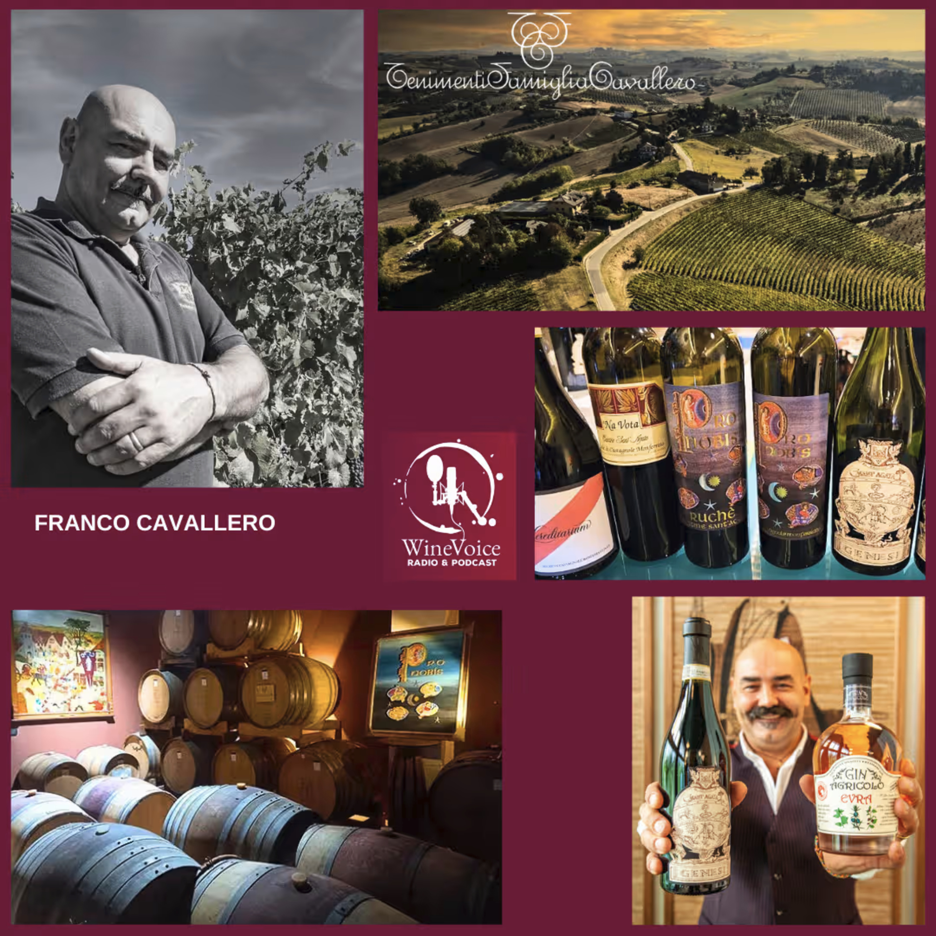 Benvenuti in Cantina: CANTINE SANT'AGATA "Franco Cavallero, il Ruchè nel mondo !" 2/3 (Piemonte) episode artwork