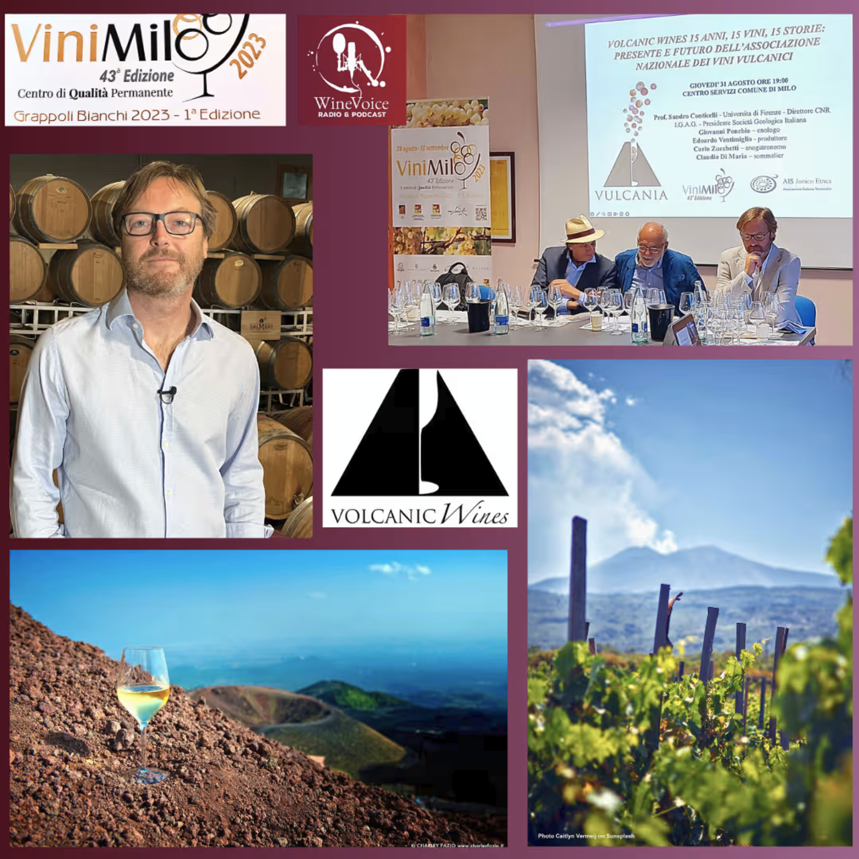 Le Terre del Vino: 43° VINI MILO - Giovanni Ponchia - Volcanic Wines episode artwork