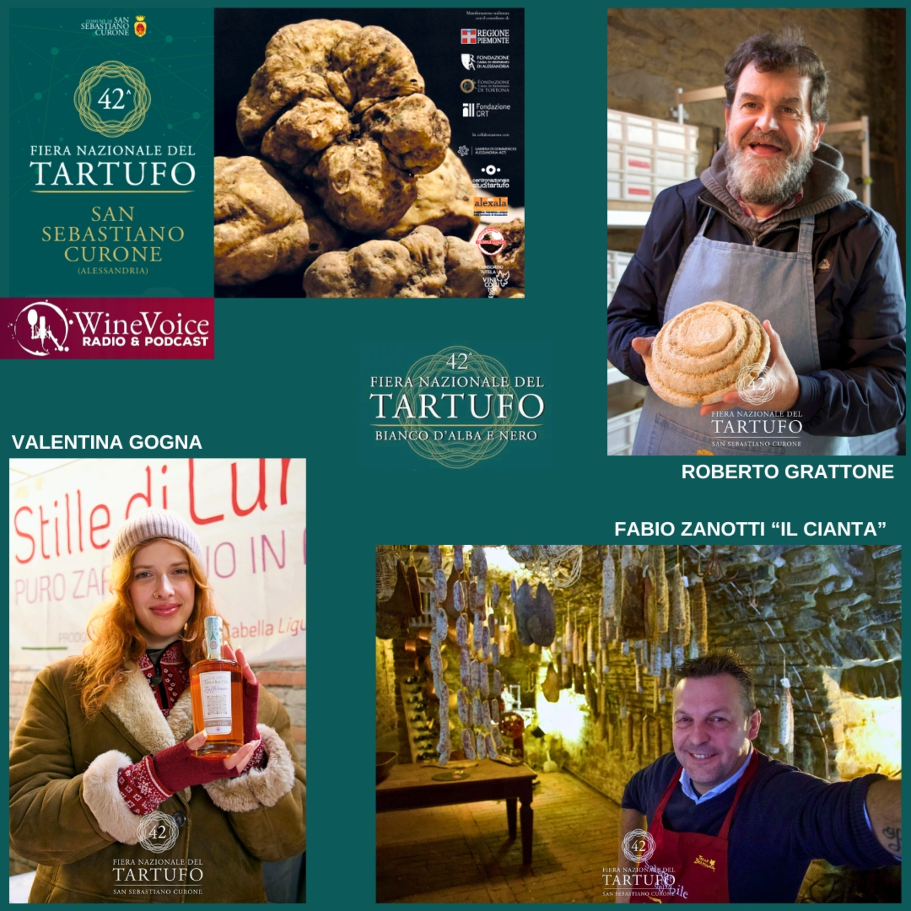 Le Terre del Vino: 42° Fiera Tartufo S.Sebastiano Curone (AL) - Lo Zafferano, il Montebore e il Nobile del Giarolo episode artwork