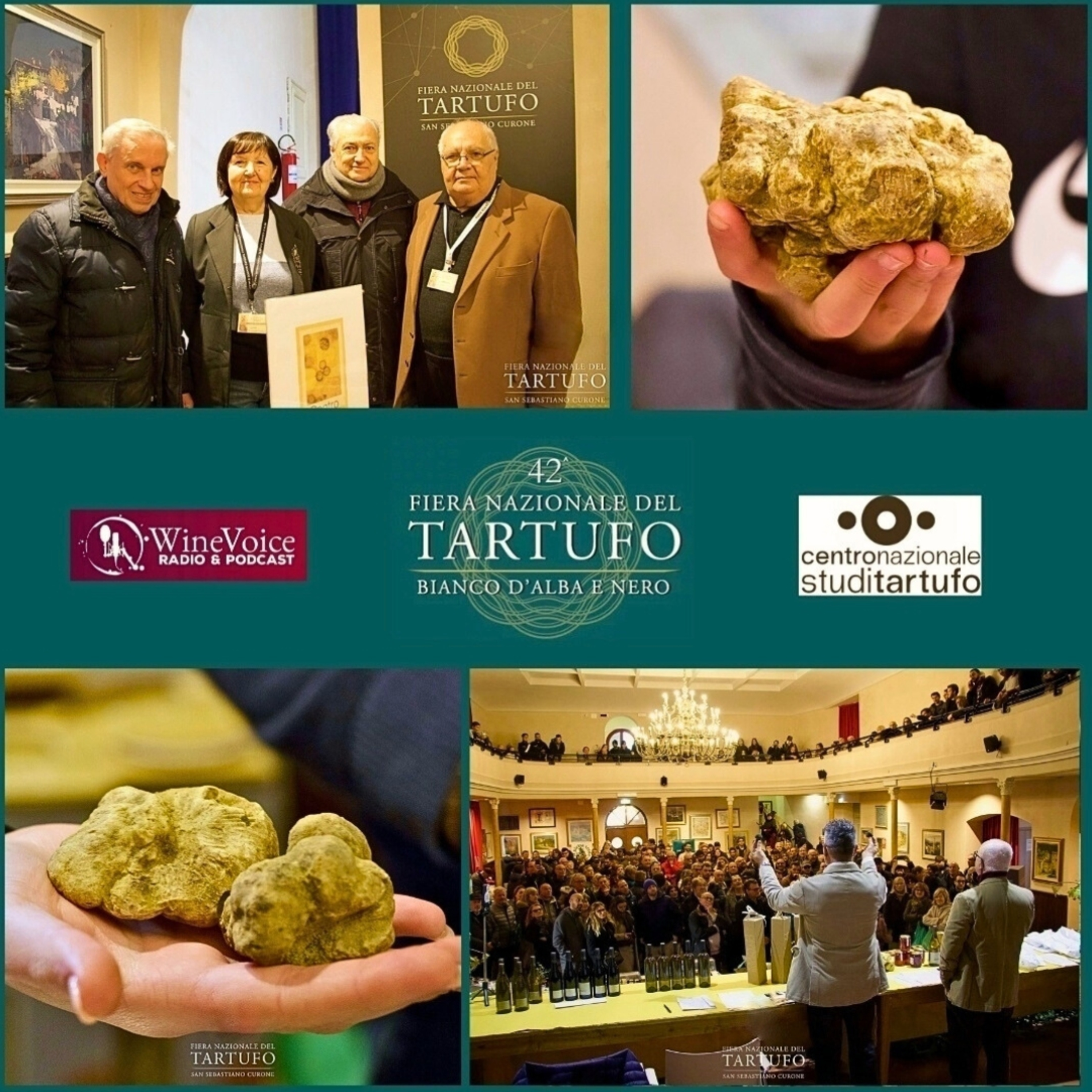 Le Terre del Vino: 42° Fiera Tartufo S.Sebastiano Curone (AL) - Novità sulle politiche territoriali e i consigli dal Centro Nazionale Studi Tartufo episode artwork