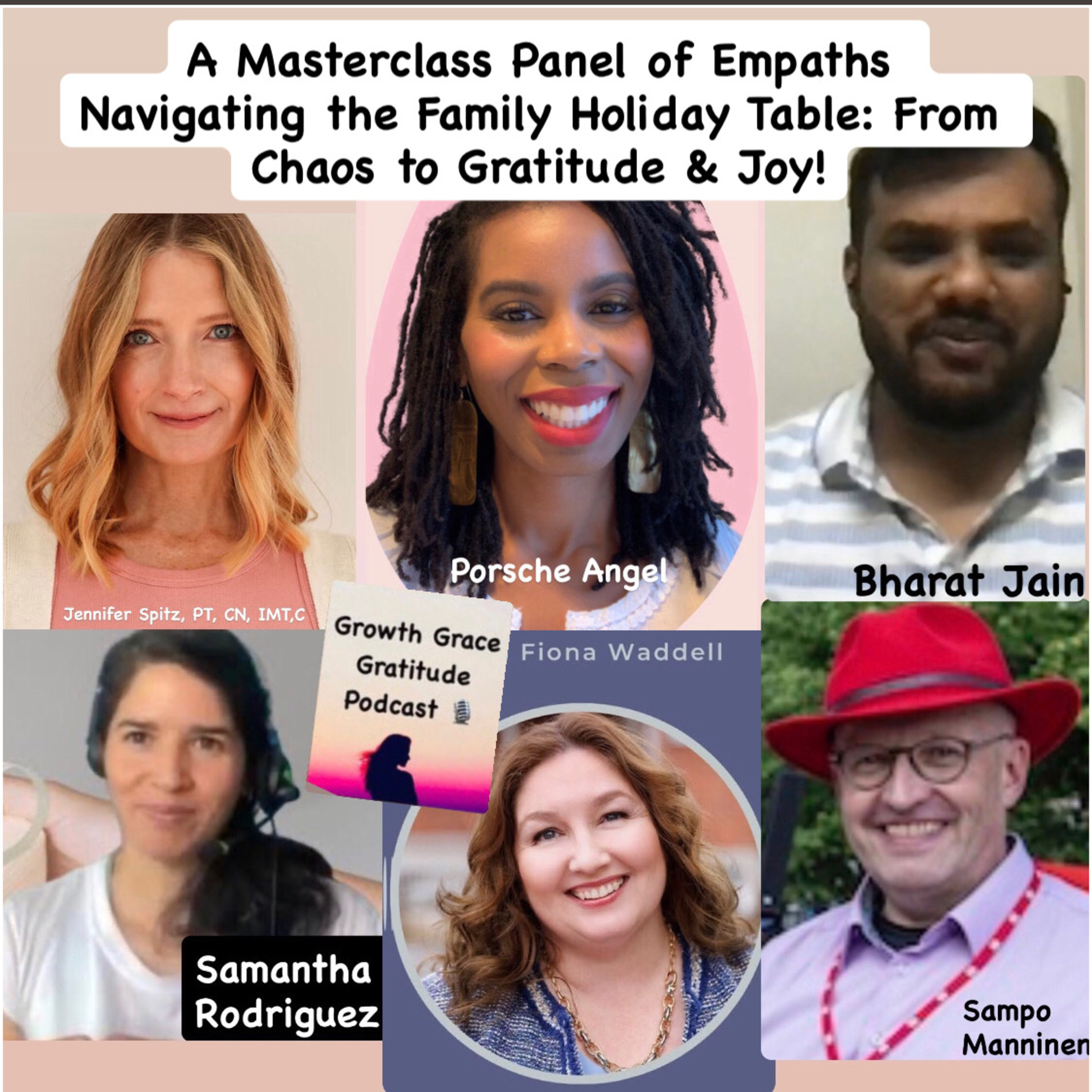 A Masterclass Empath Guide Navigating the Family Holiday Table: From Chaos to Gratitude & Joy! episode artwork