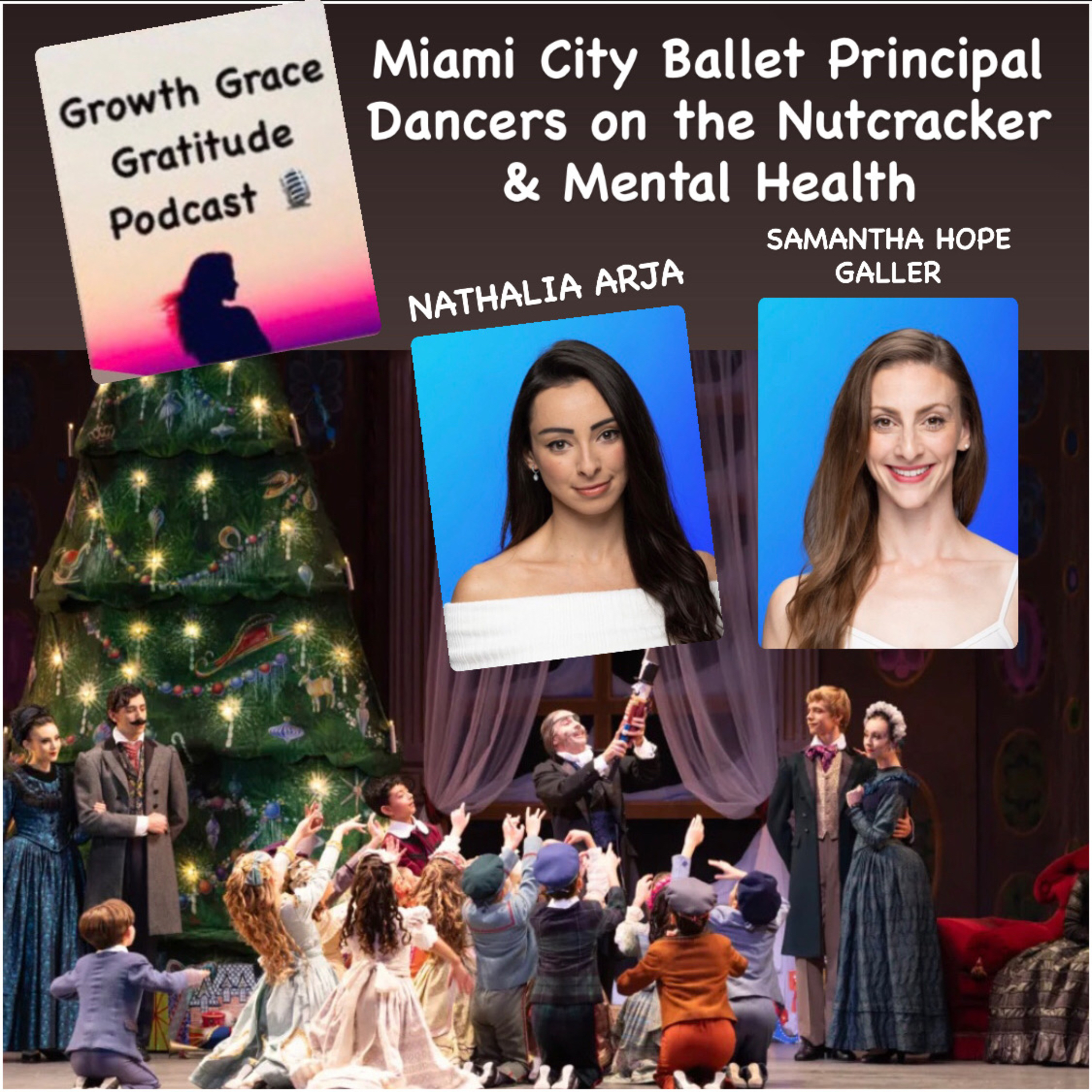 Nutcracker Magic- Miami City Ballet Principal Ballerinas Bring Snow to the Stage with a Side of Joy episode artwork