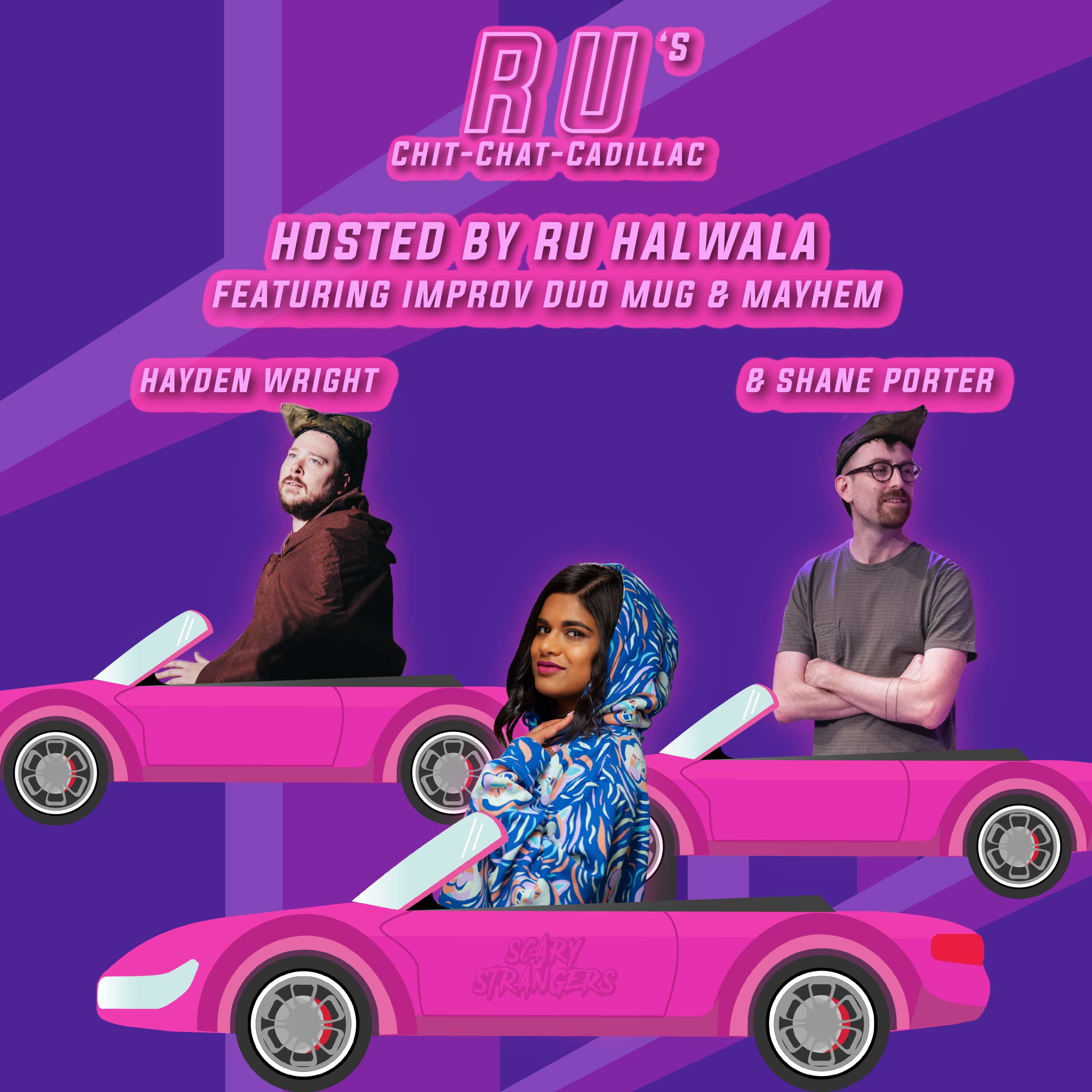 Ru\'s Chit-Chat-Cadillac: improv comedy podcast