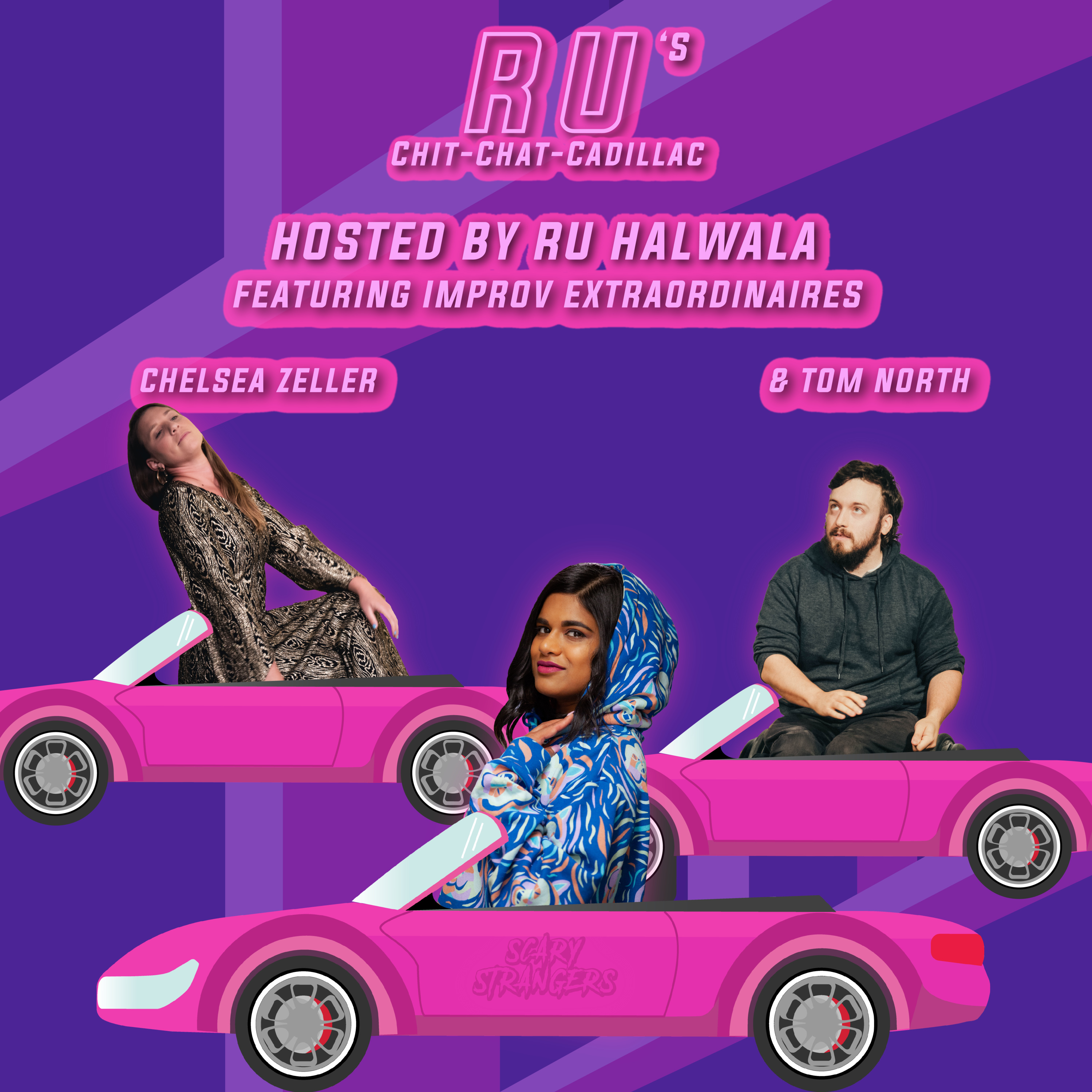 Ru\'s Chit-Chat-Cadillac: improv comedy podcast