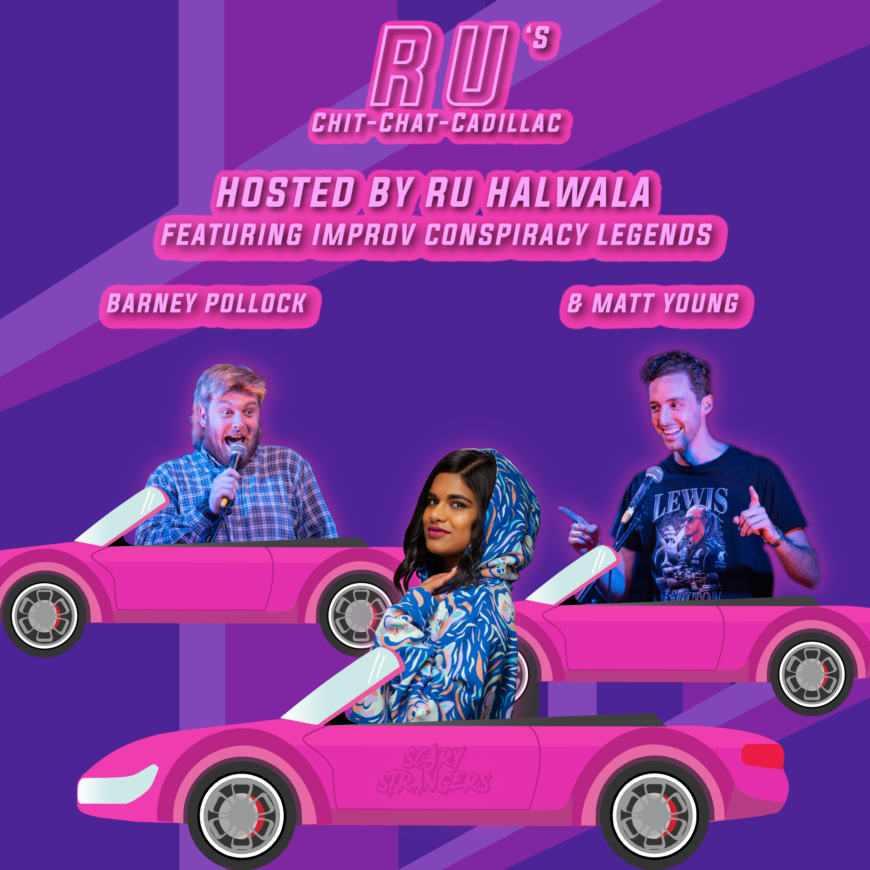 Ru\'s Chit-Chat-Cadillac: improv comedy podcast