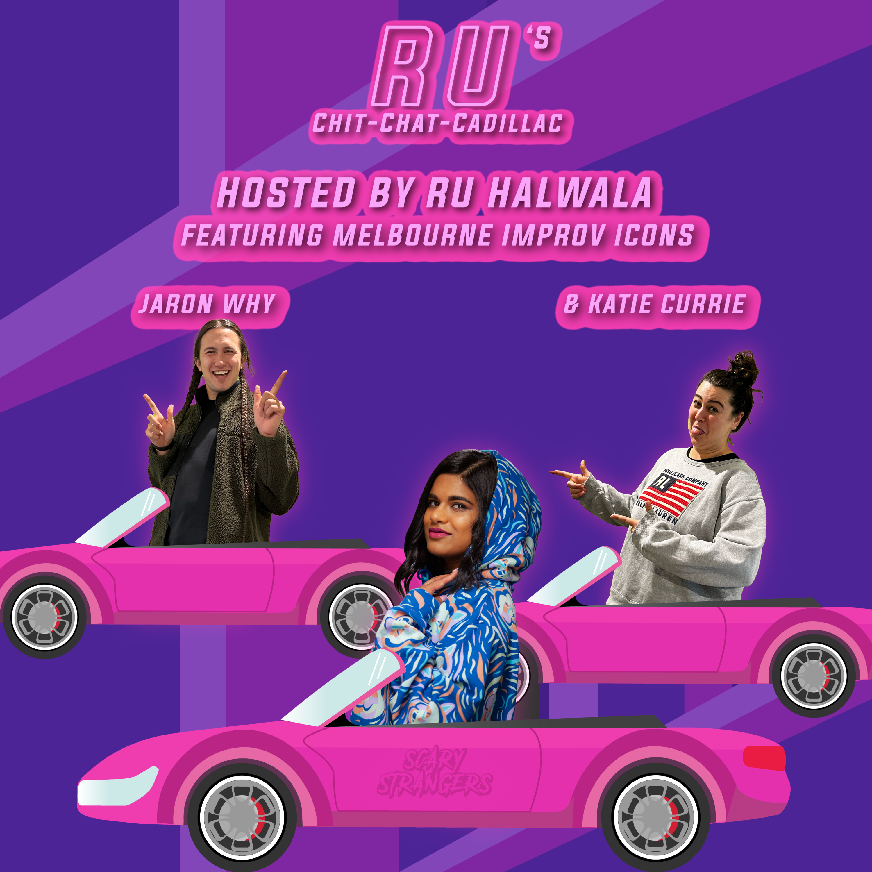 Ru\'s Chit-Chat-Cadillac: improv comedy podcast