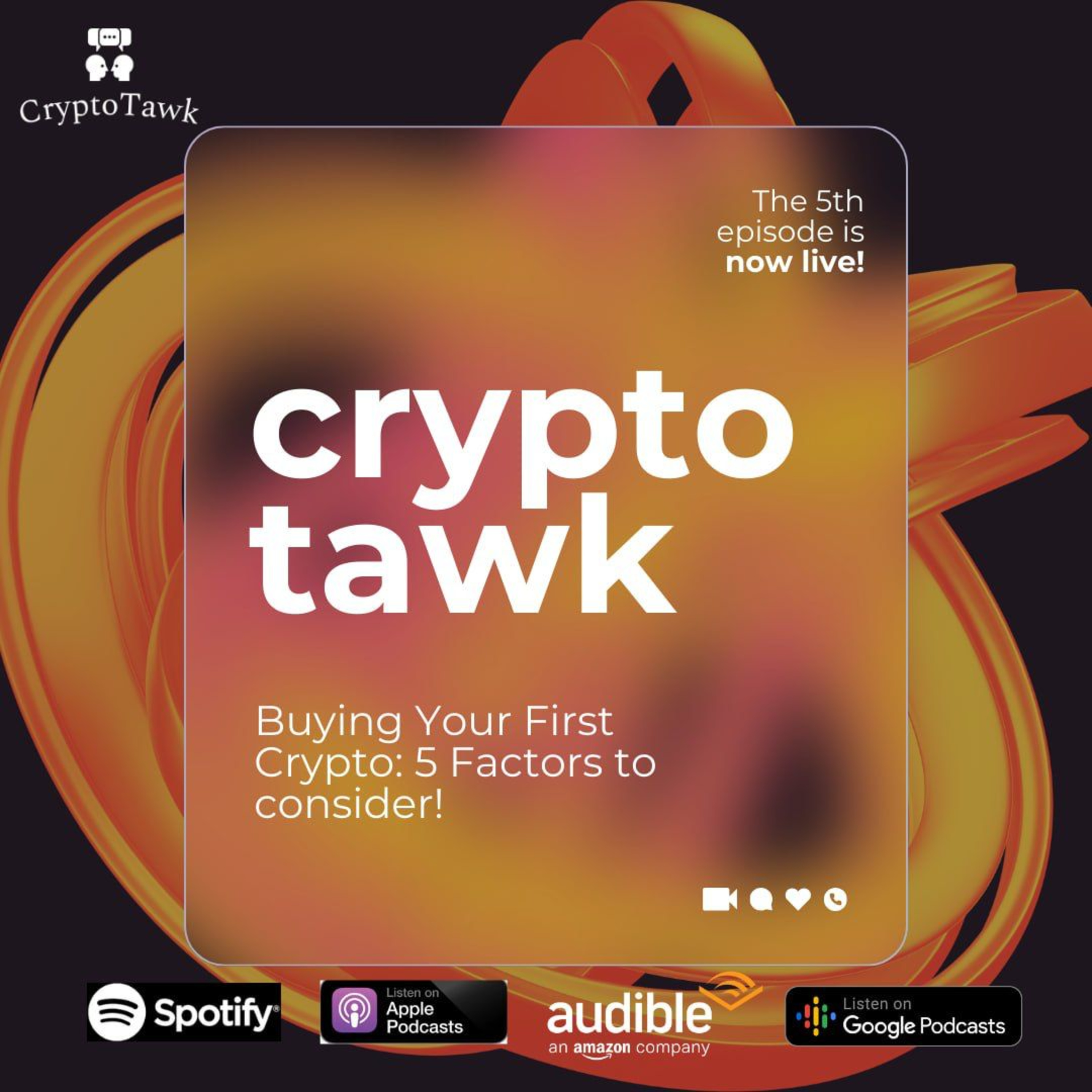 Buying your first crypto: 5 factors to consider.  episode artwork