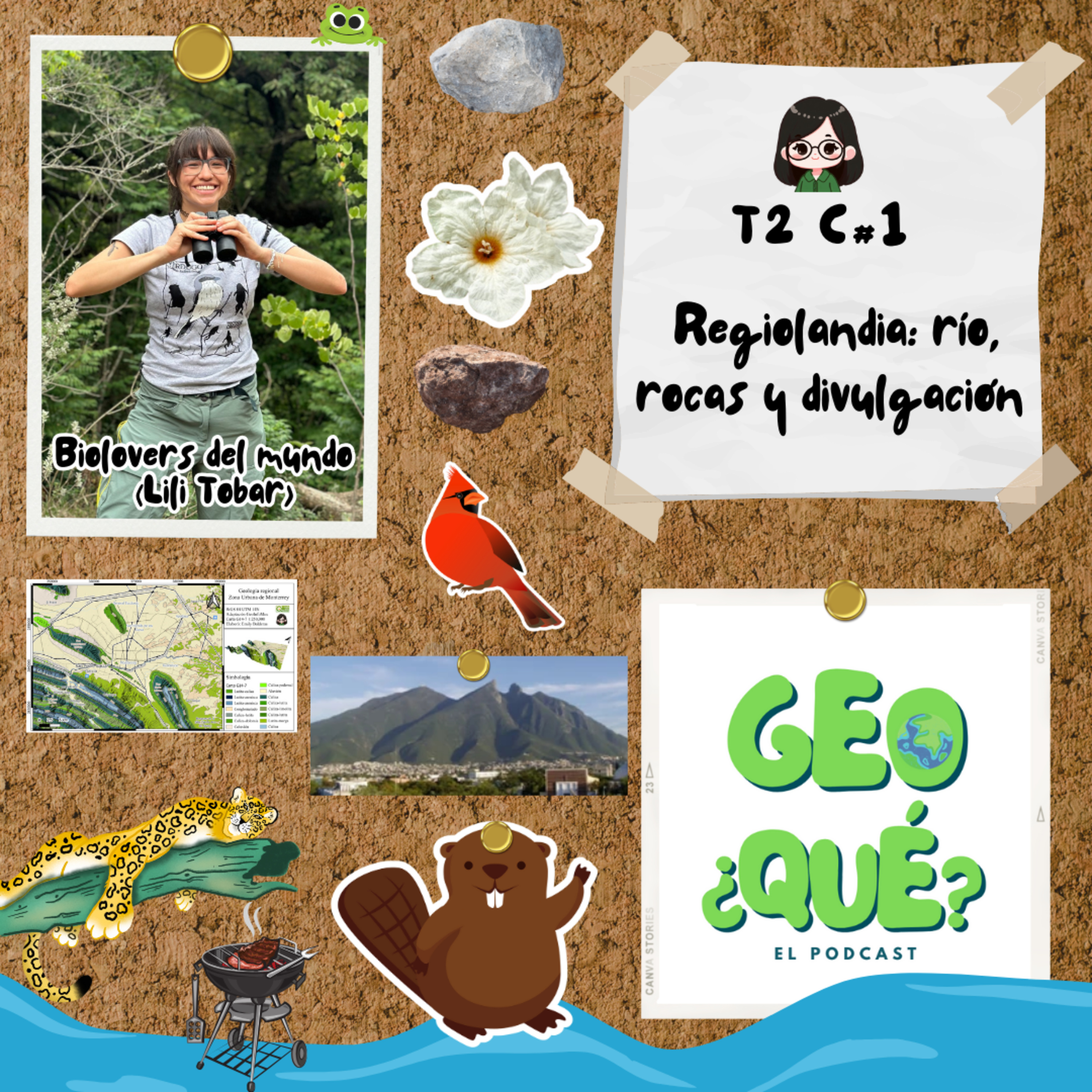 T2 C1 Regiolandia: río, rocas y divulgación ft Biolovers del mundo episode artwork