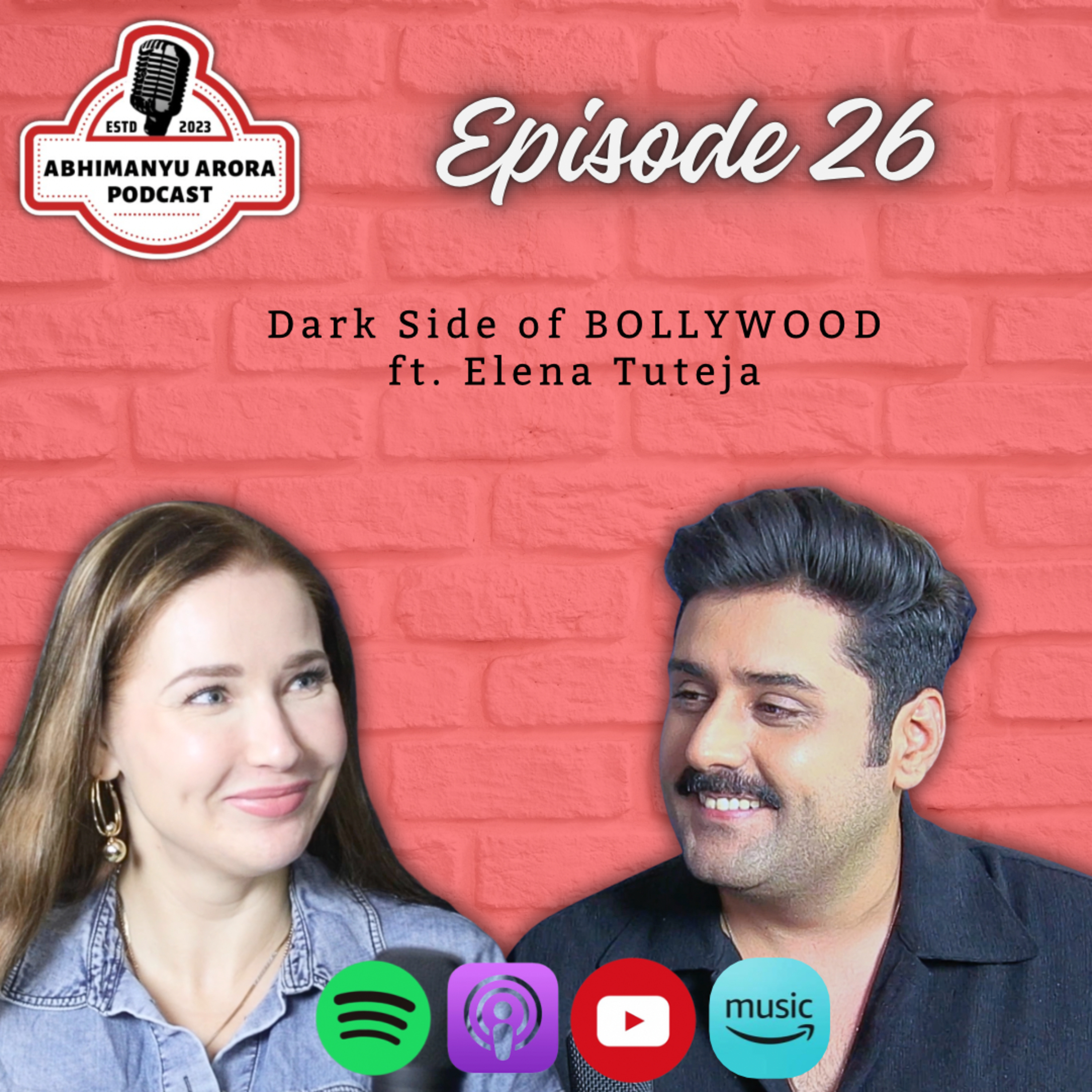 Episode 26 - Russian Bollywood Actress REVEALS Secrets ft. Elena Tuteja episode artwork