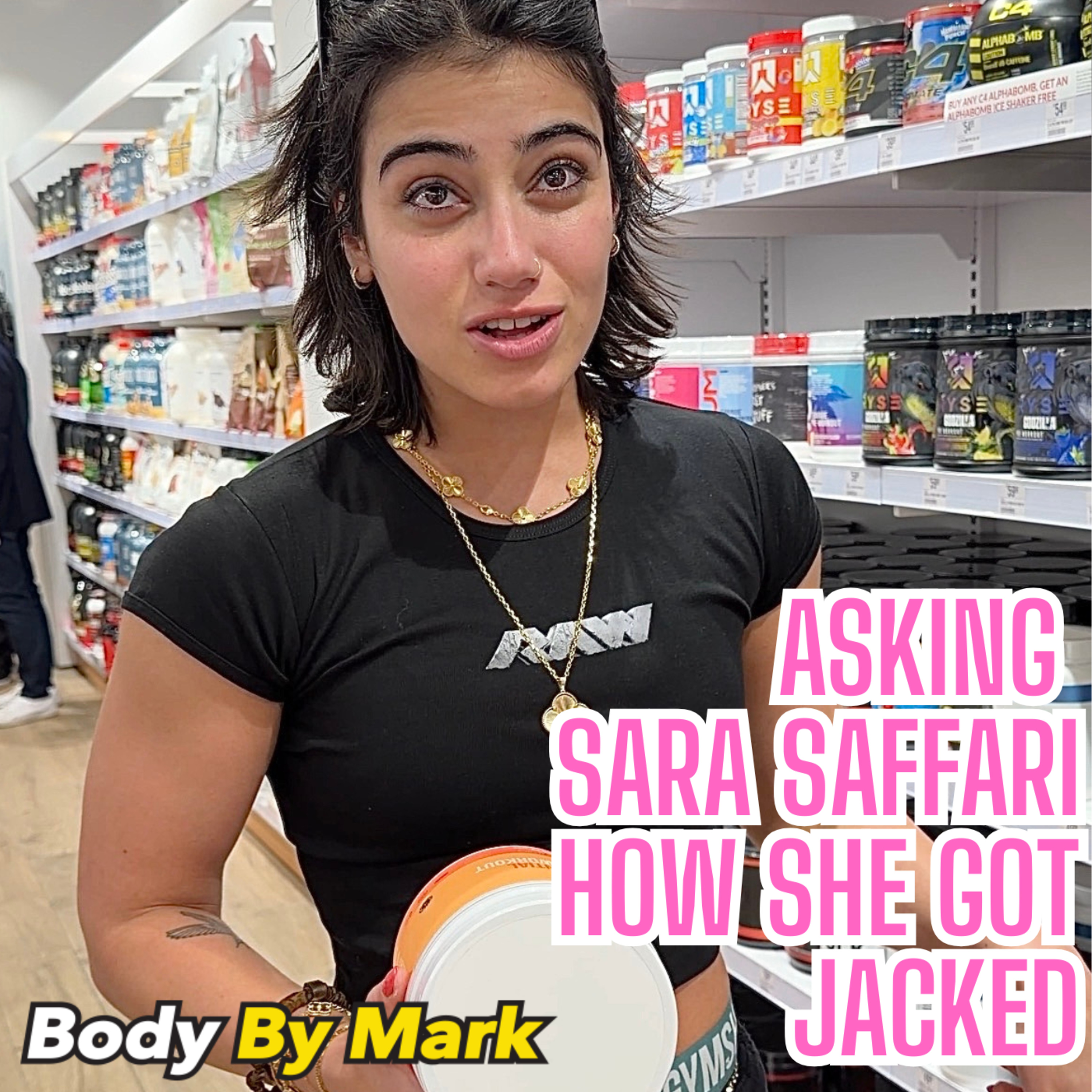 Asking Sara Saffari how she got jacked. episode artwork
