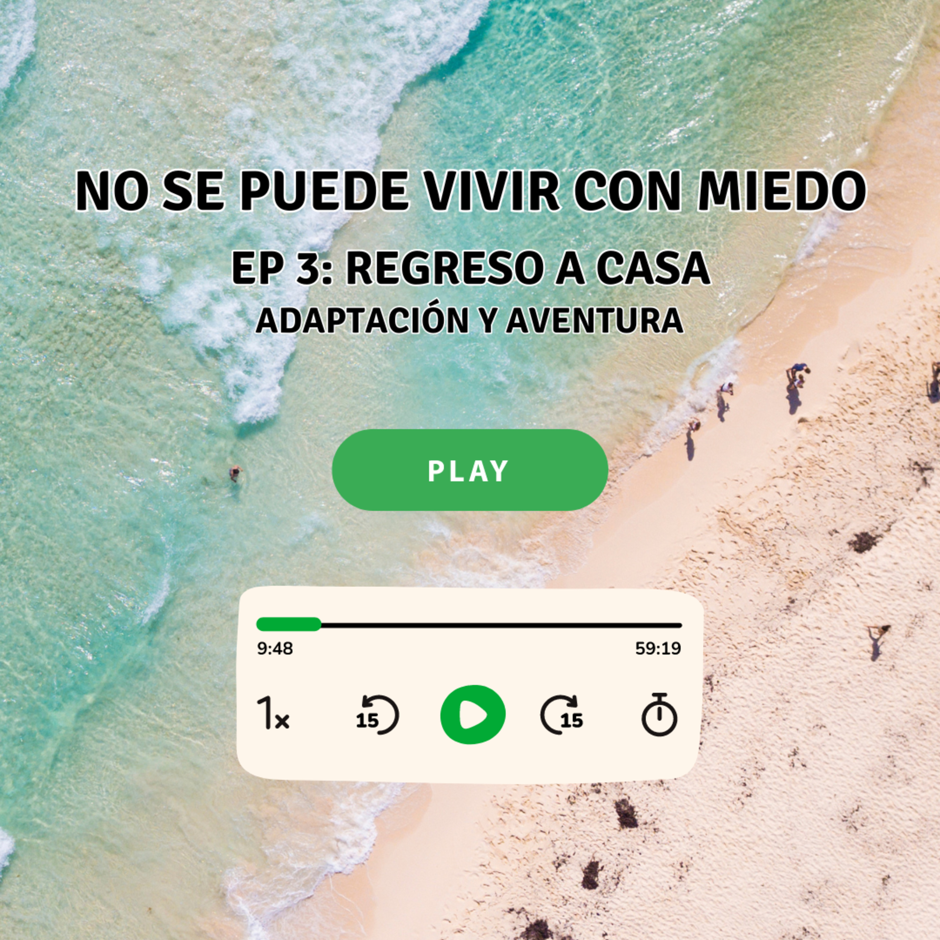 No se puede vivir con miedo