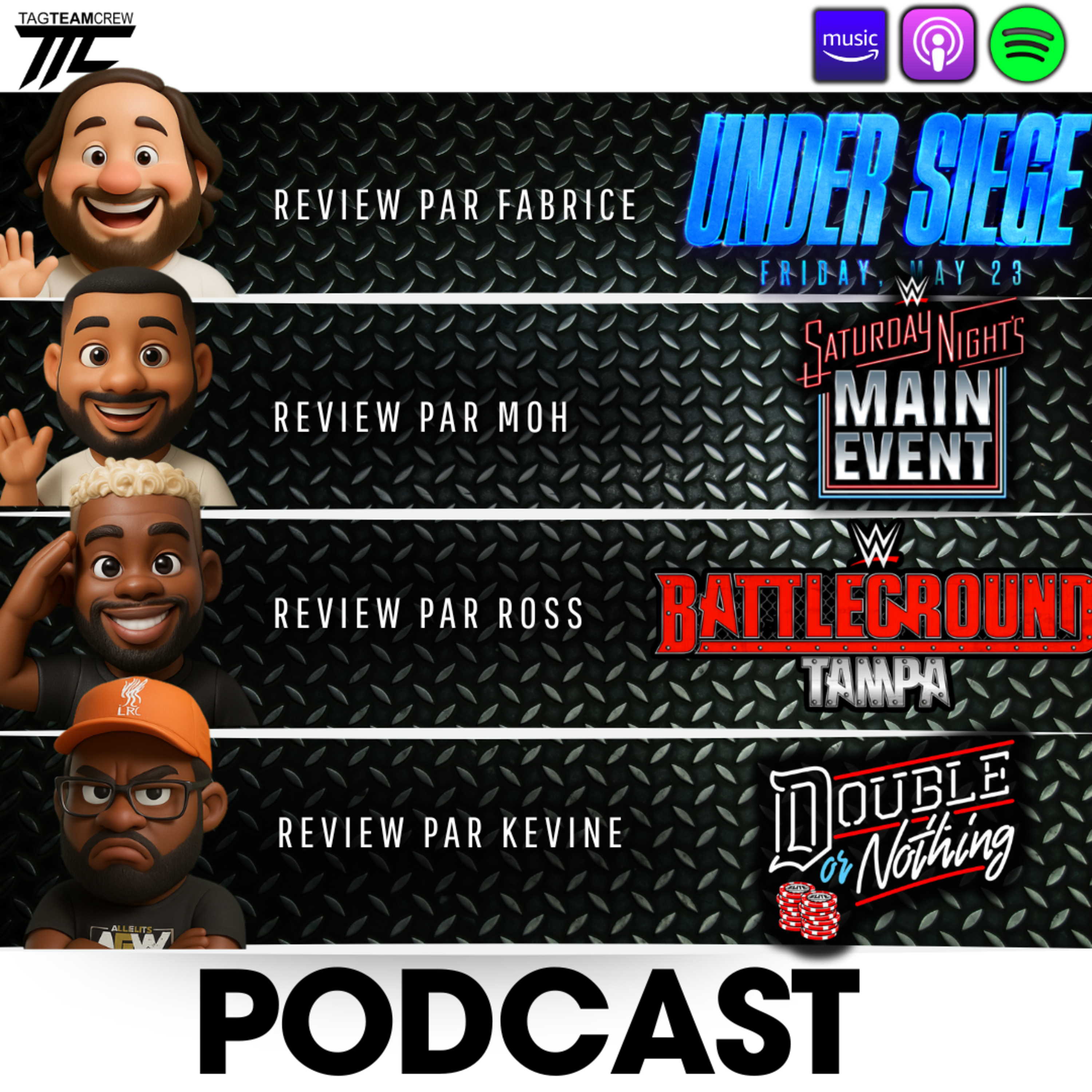 4 PPVs = 4 REVIEWS (Under Siege/SNME/NXT BG/ AEW DoN)