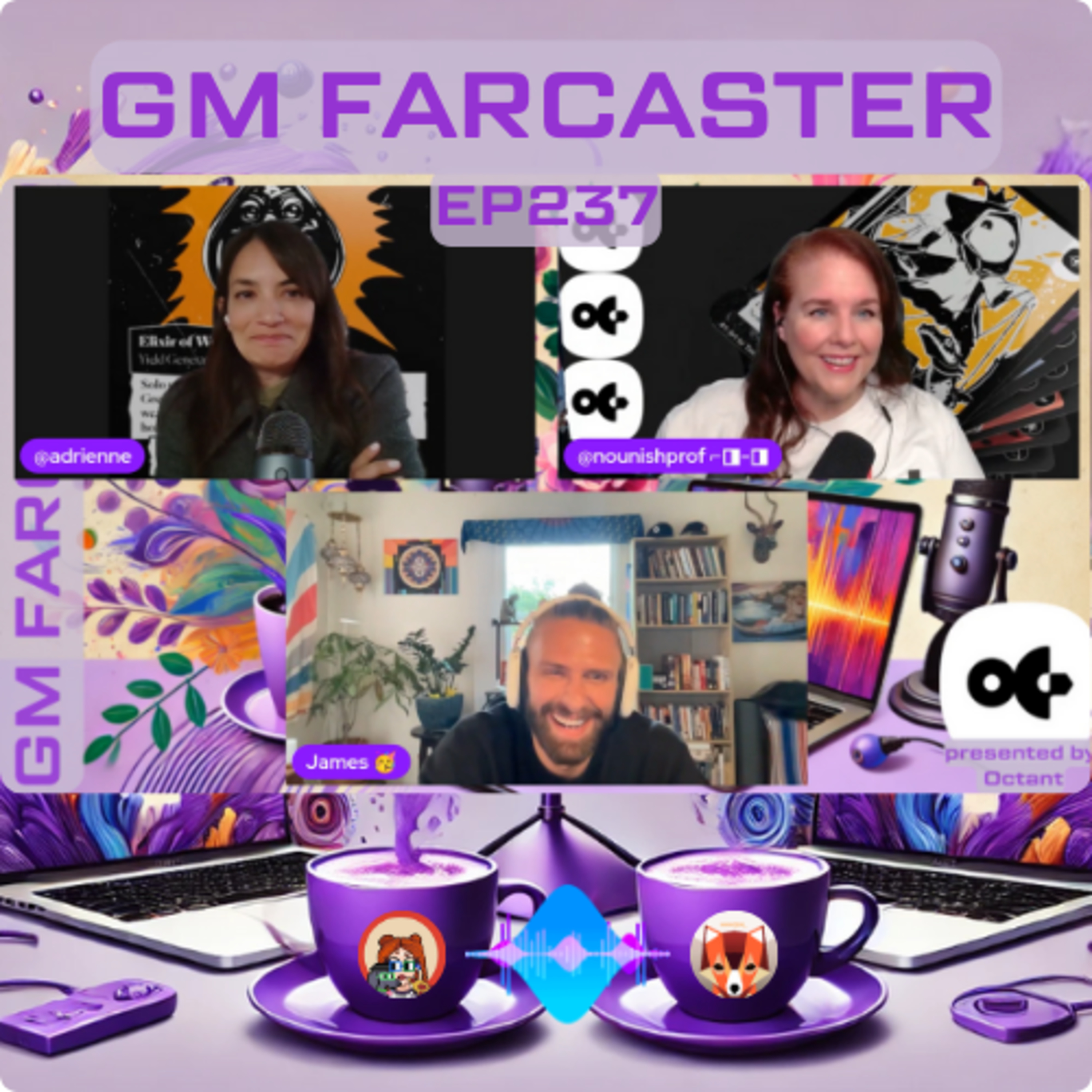 GM Farcaster ep237 Wednesday April 23, 2025 with Octant and @vpabundance