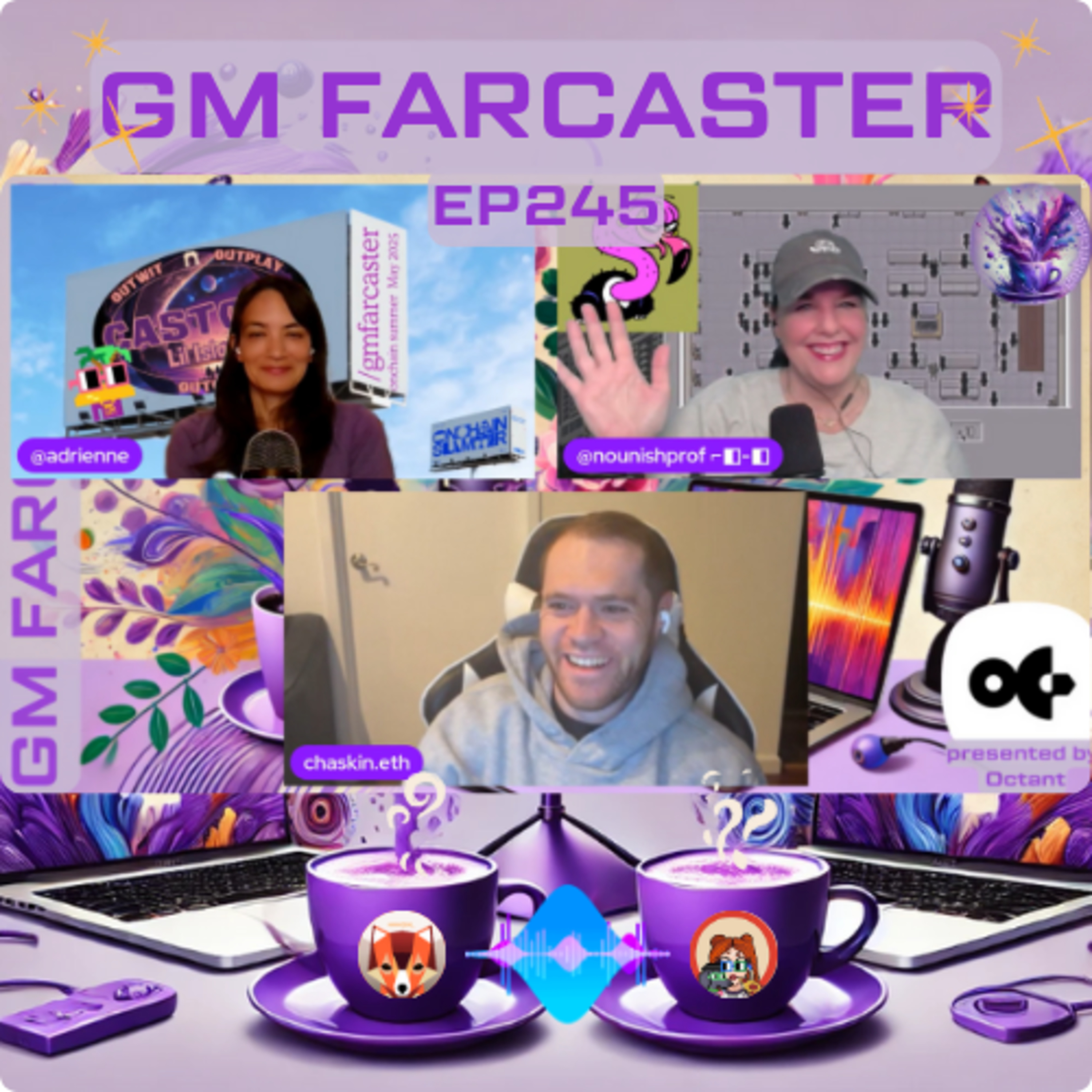 GM Farcaster ep245 Wednesday May 14, 2025 with @chaskin.eth of the Ethereum Foundation