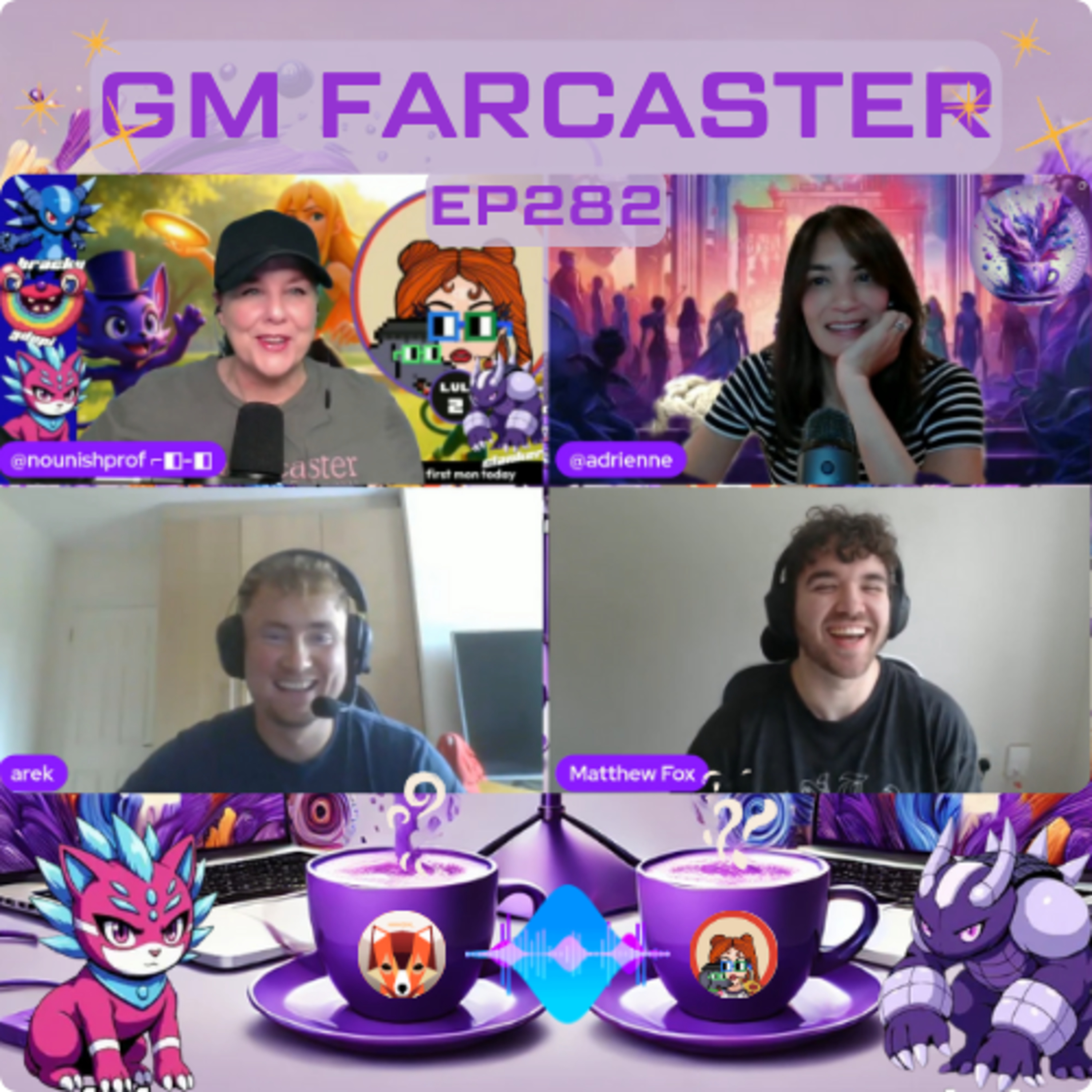 Digital Pets and Irish Accents: GM Farcaster ep282