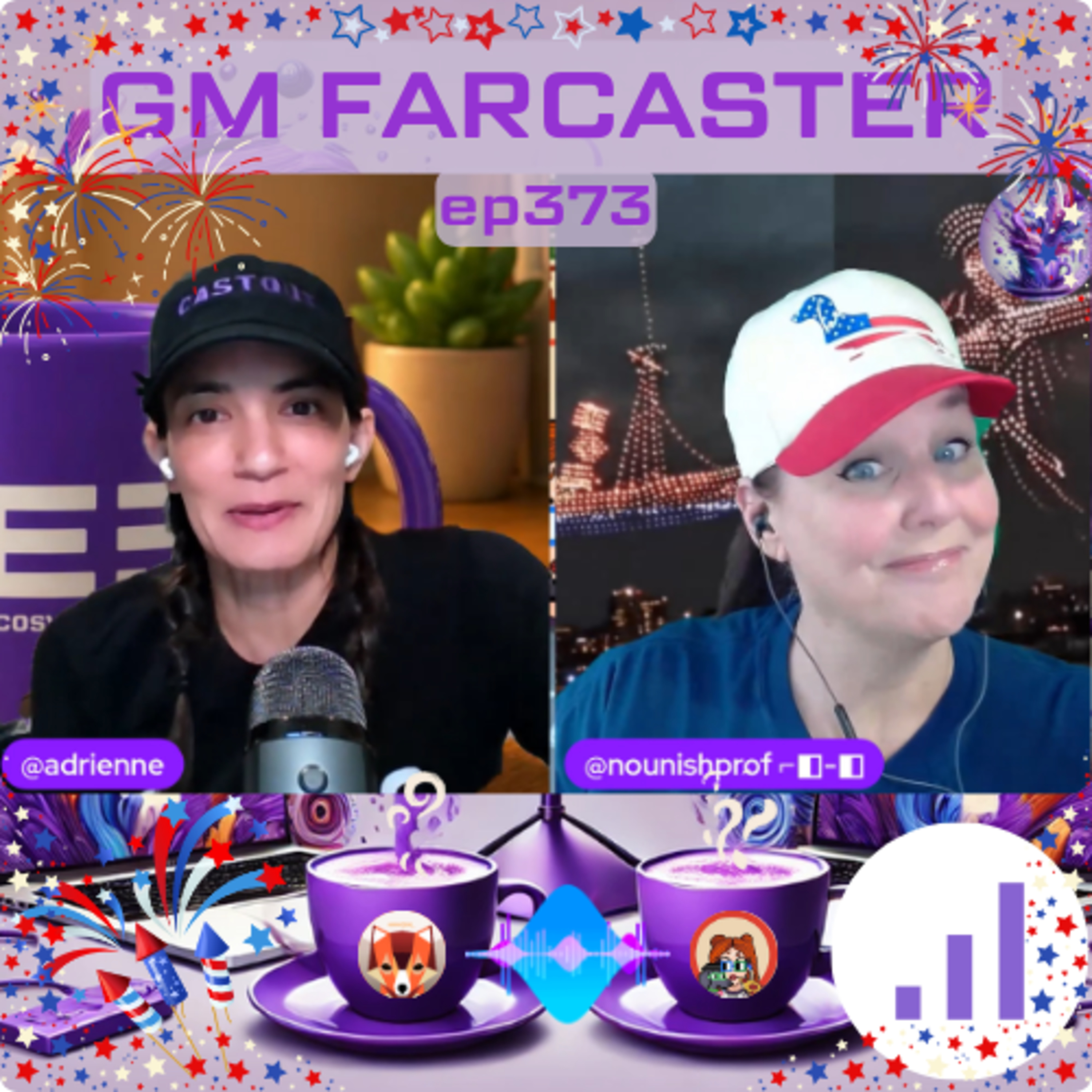 Red, White & Builders still Building: GM Farcaster ep373 Monday July 6, 2026 episode artwork