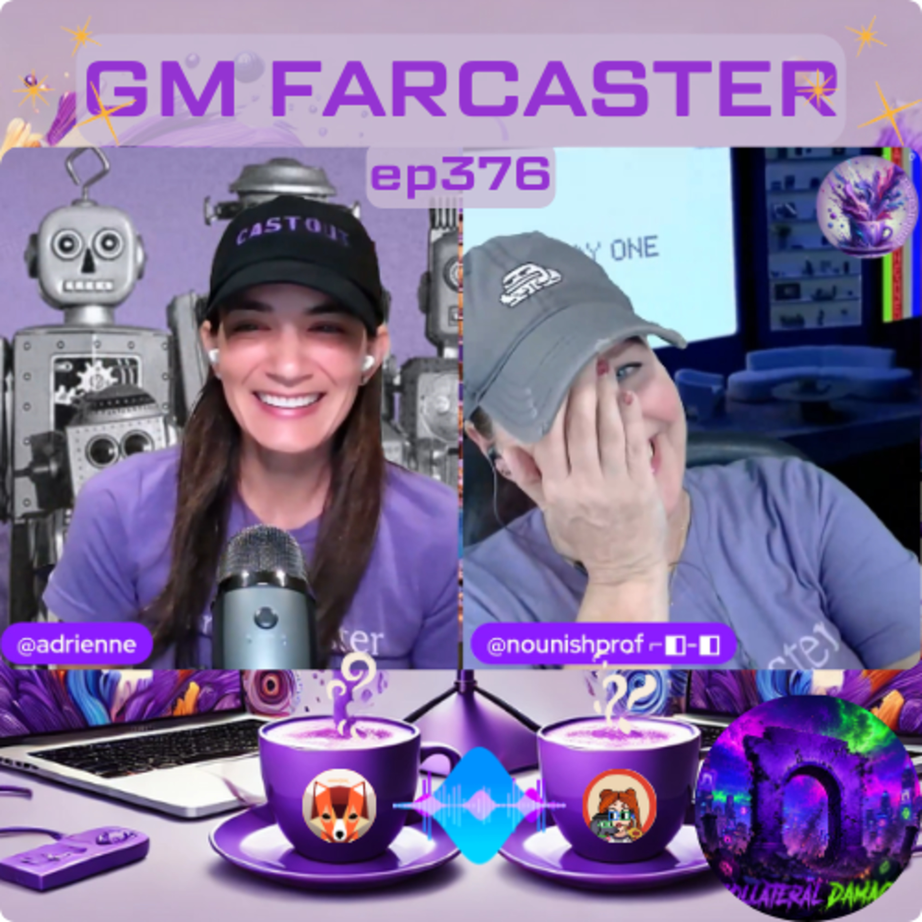 GM Collateral Damage and The Base App Reckoning: GM Farcaster ep376 episode artwork