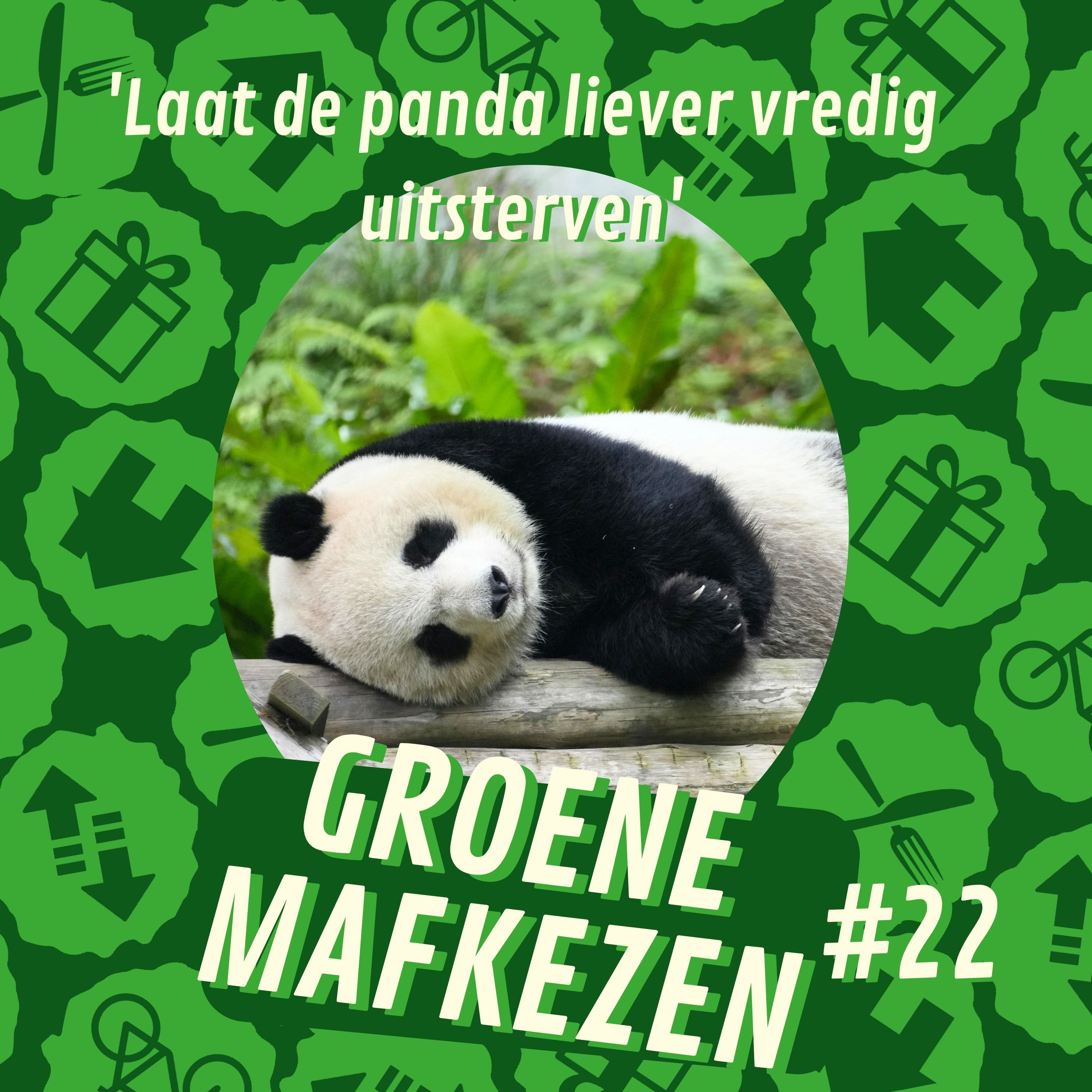 aflevering 22: 'Laat de panda liever vredig uitsterven' episode artwork