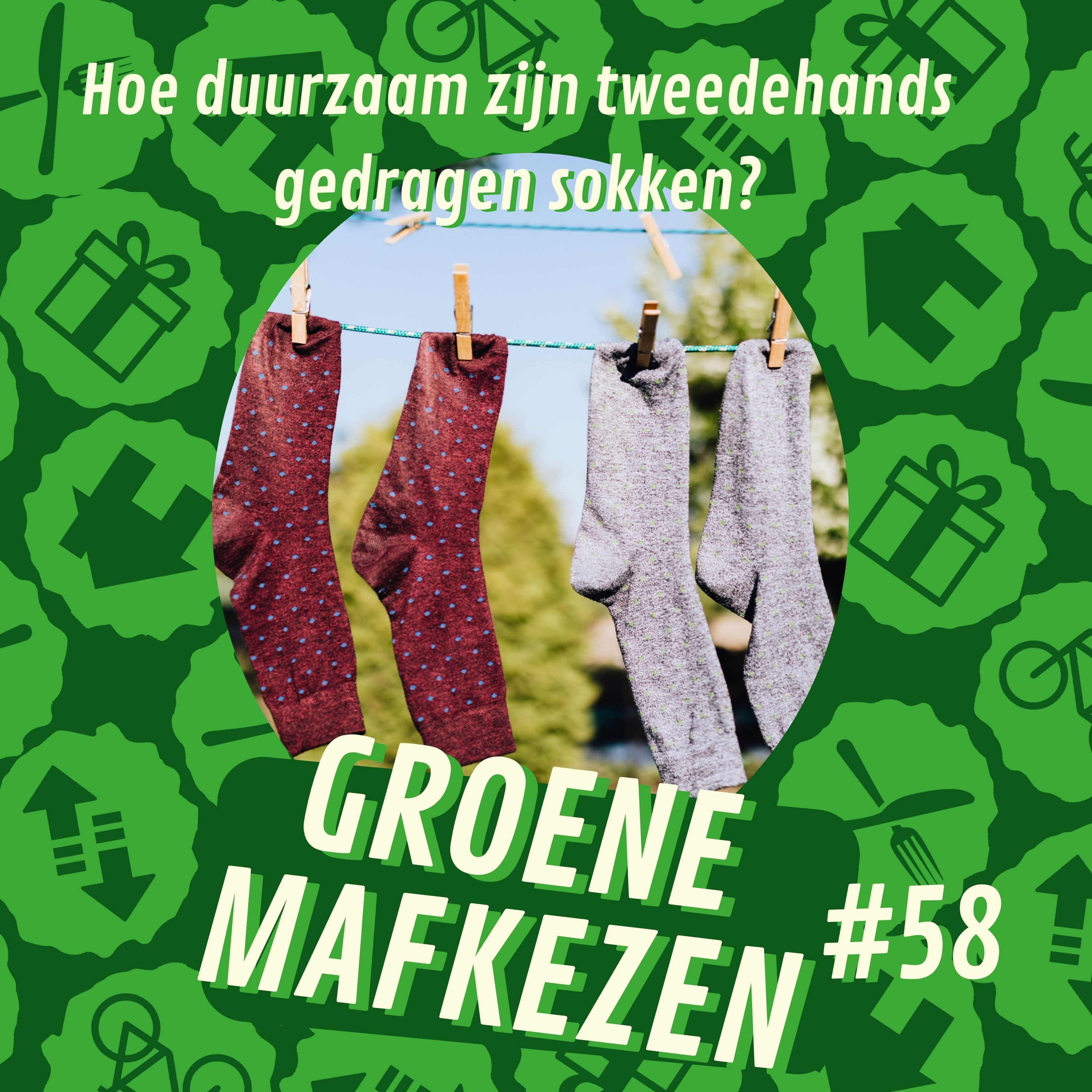aflevering 58: Hoe duurzaam zijn tweedehands gedragen sokken?