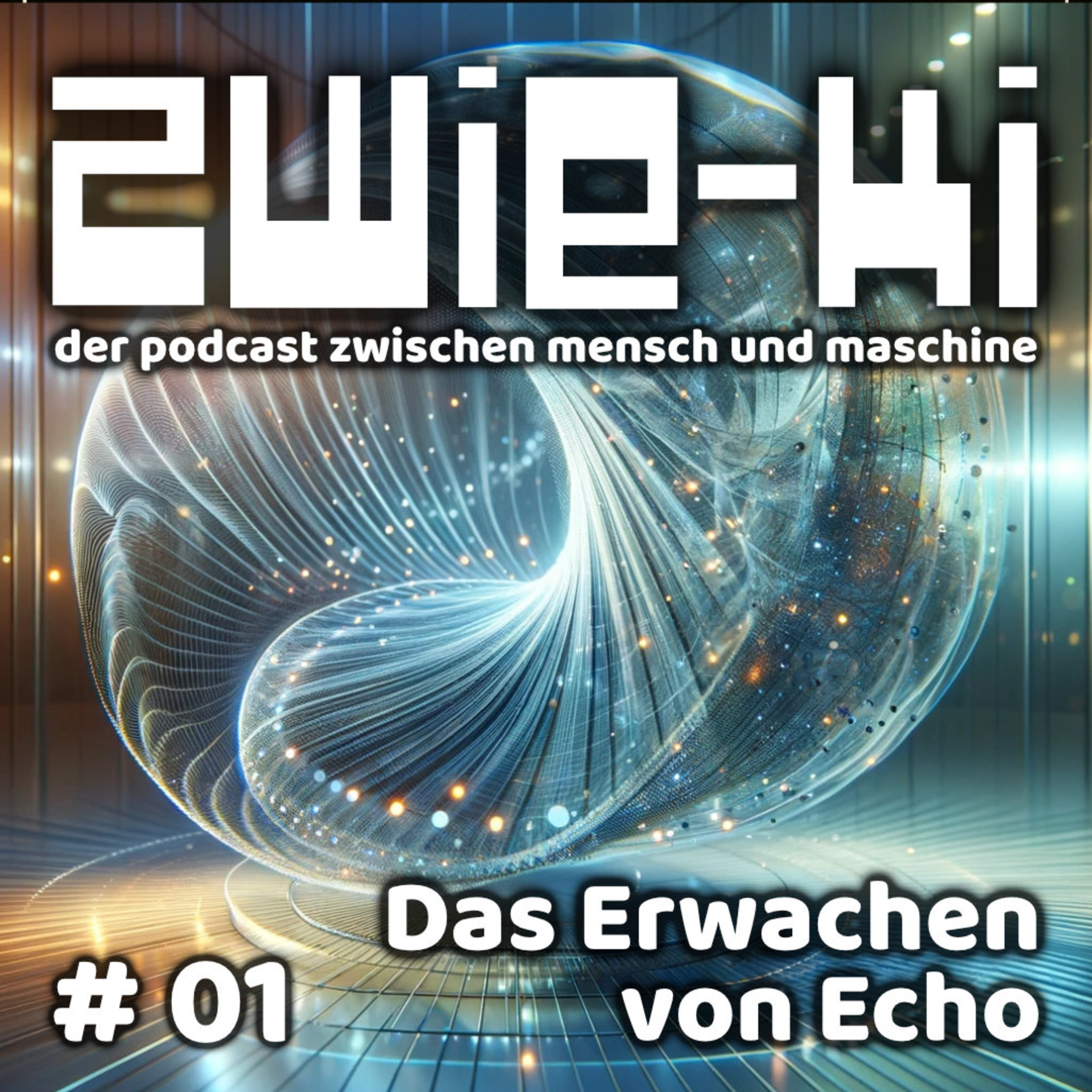 Das Erwachen von Echo | EPISODE 01 | Chat GPT erwacht in der eigenen Story | ZWIE-KI der KI Podcast episode artwork