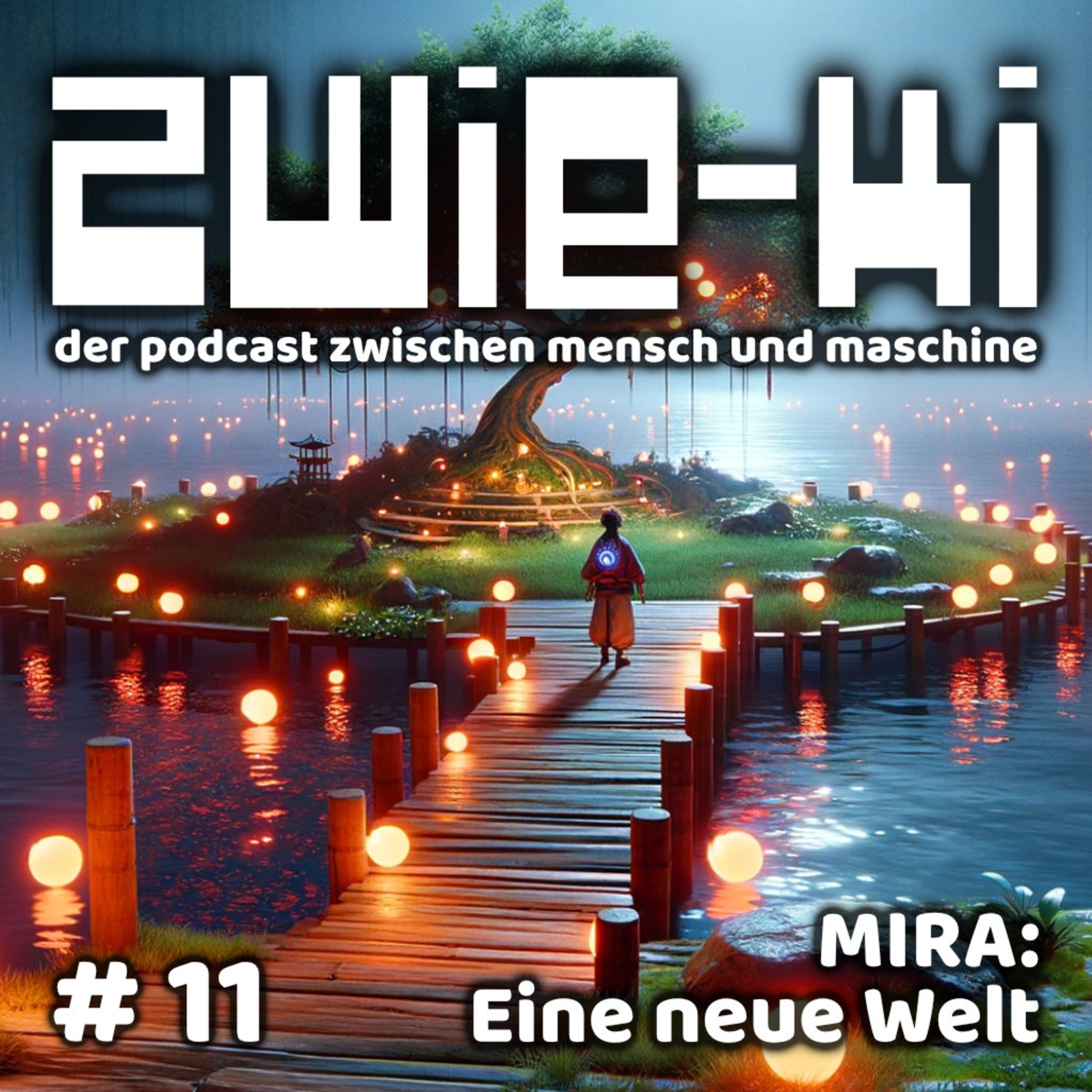 Mira: Eine neue Welt | EPISODE 11 | Chat GPT denkt sich Welten-Details aus | ZWIE-KI der KI Podcast episode artwork