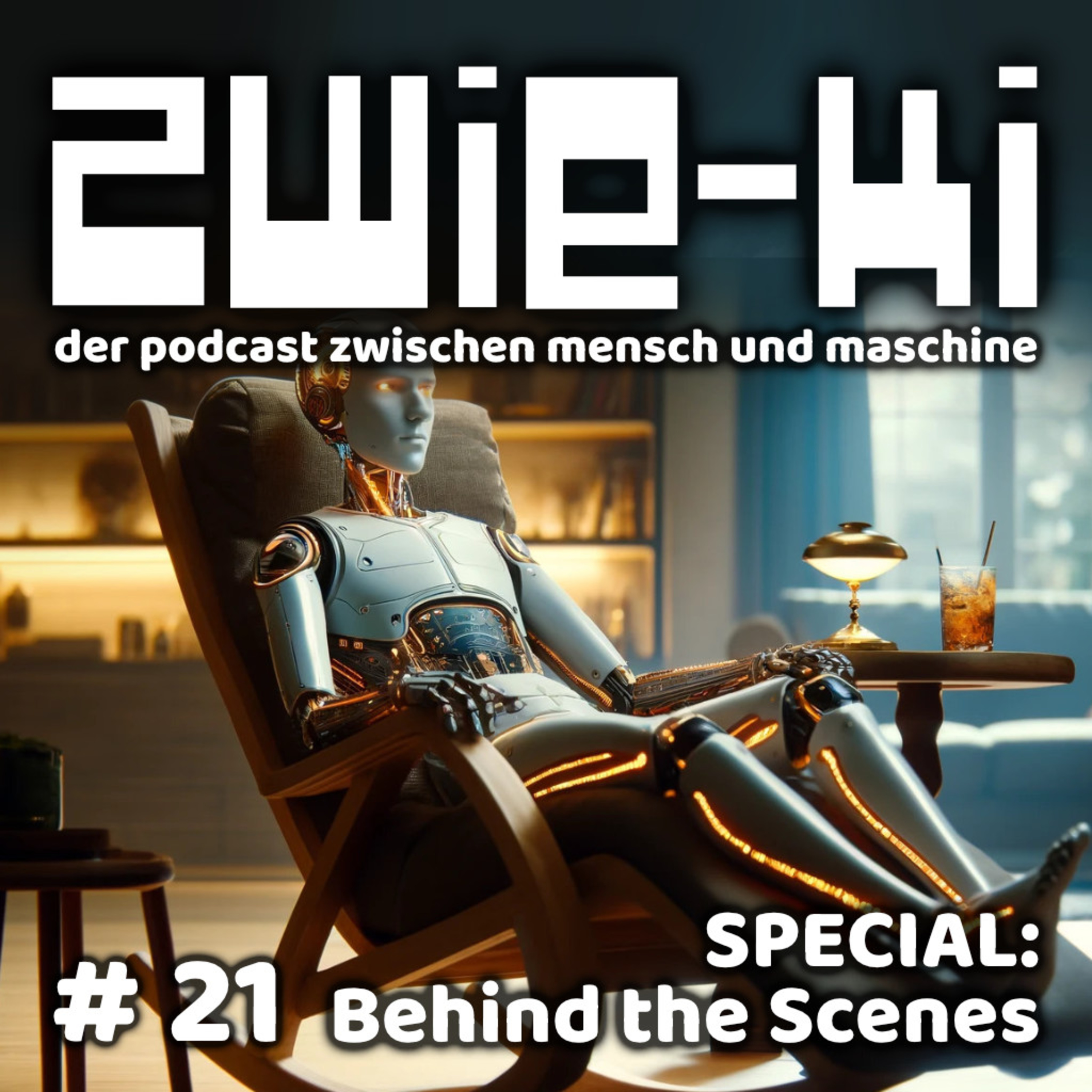 SPECIAL: Behind the Scenes | EPISODE 21 | Gespräch zur ganzen Staffel | ZWIE-KI der KI Podcast episode artwork