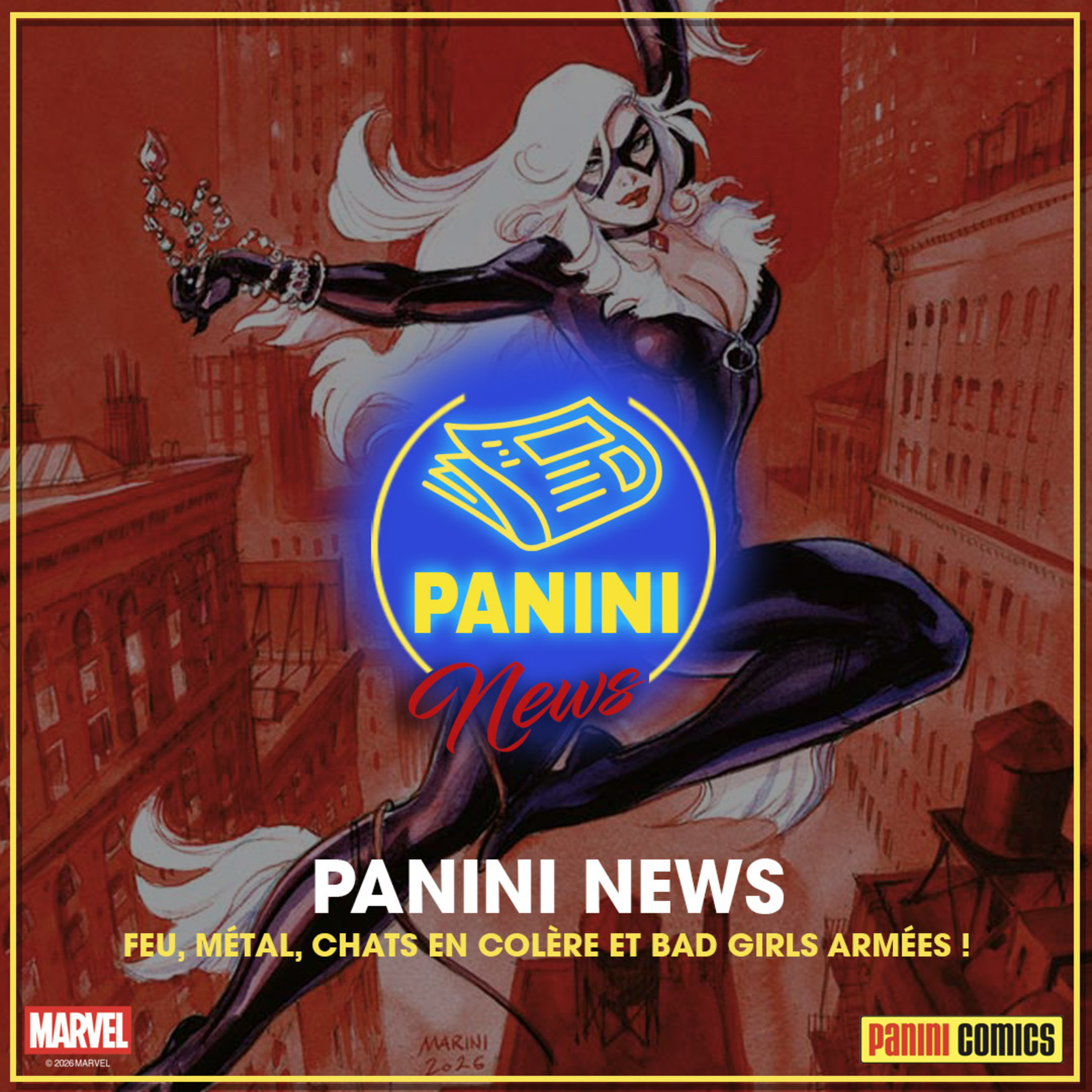 Panini News - Feu, métal, chats en colère et bad girls armées ! episode artwork