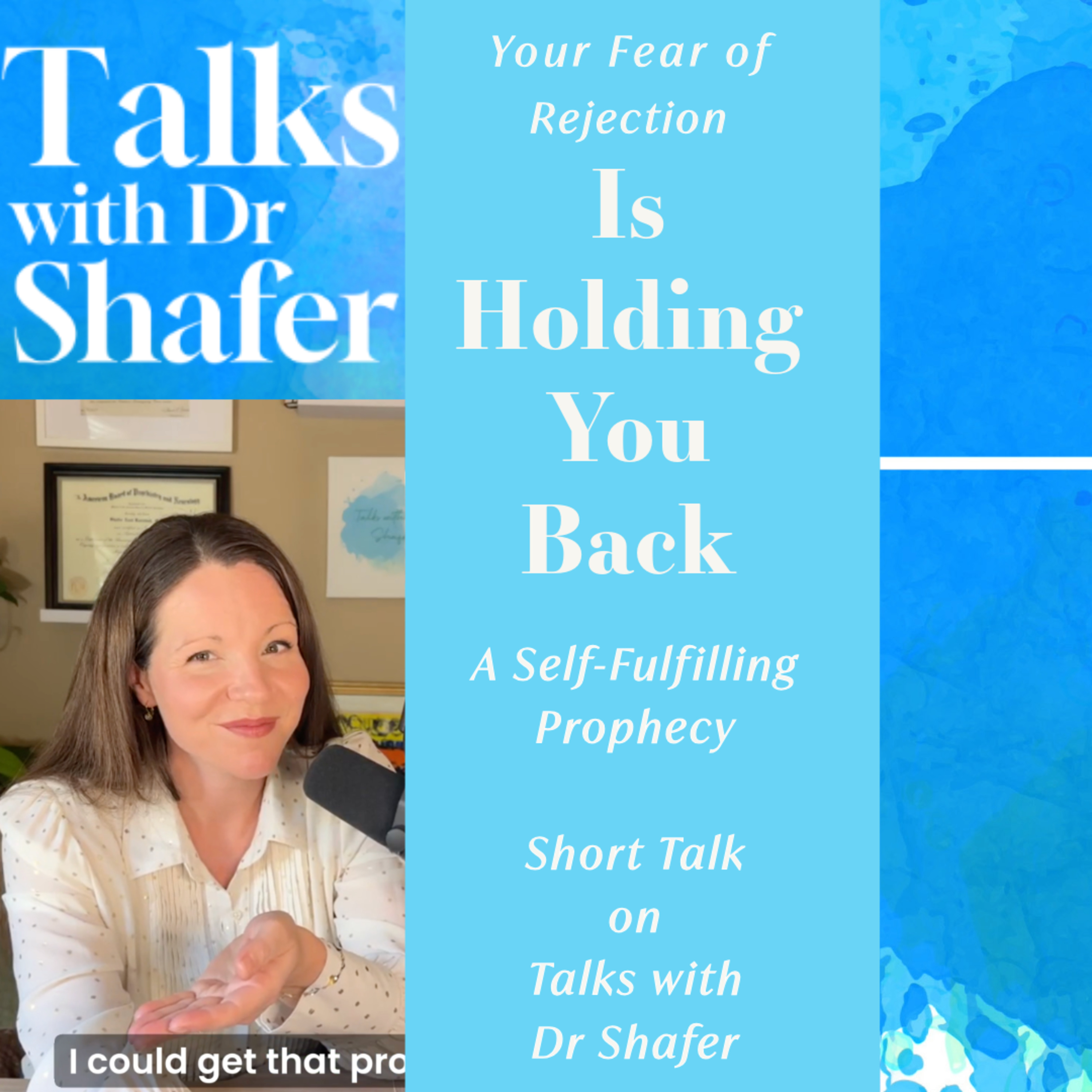 Talks with Dr Shafer