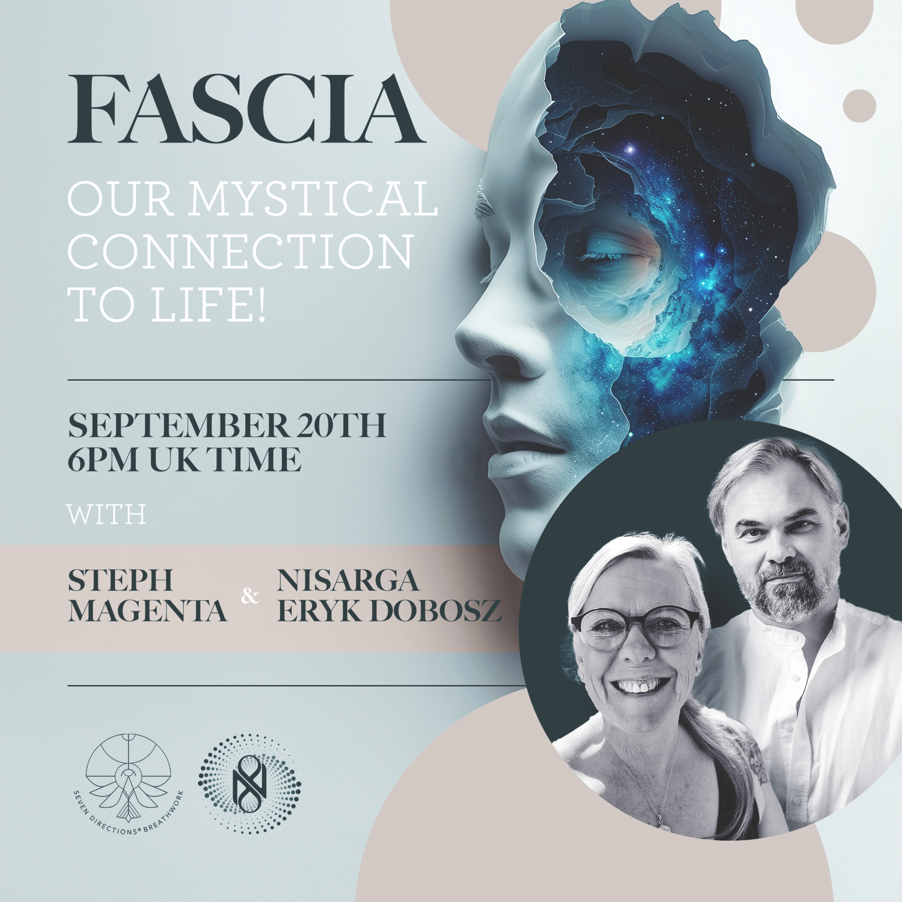Fascia! The Mystical Connection to Life! with Nisarga Eryk Dobosz. episode artwork