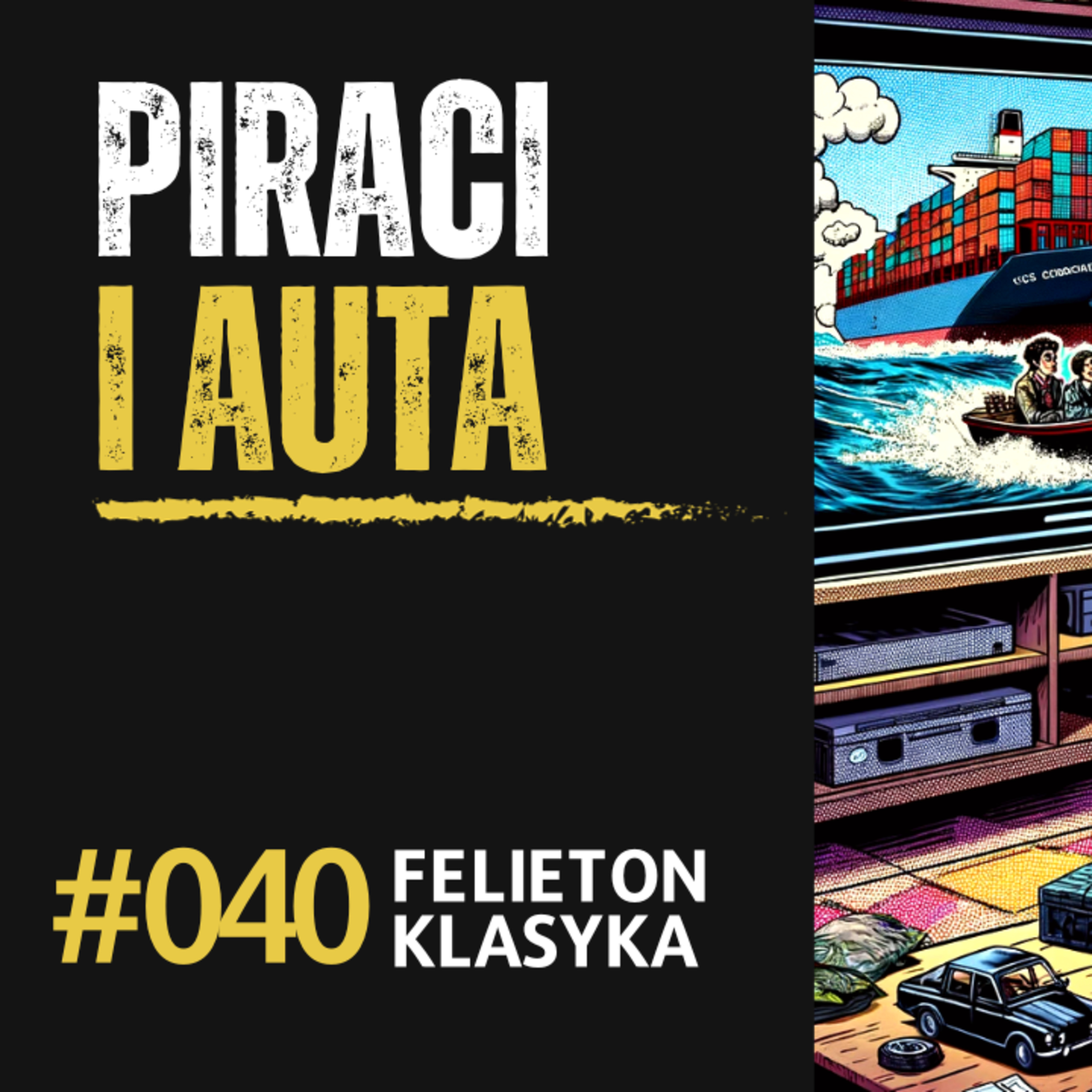 Felieton #040: Piraci i droższe auta episode artwork