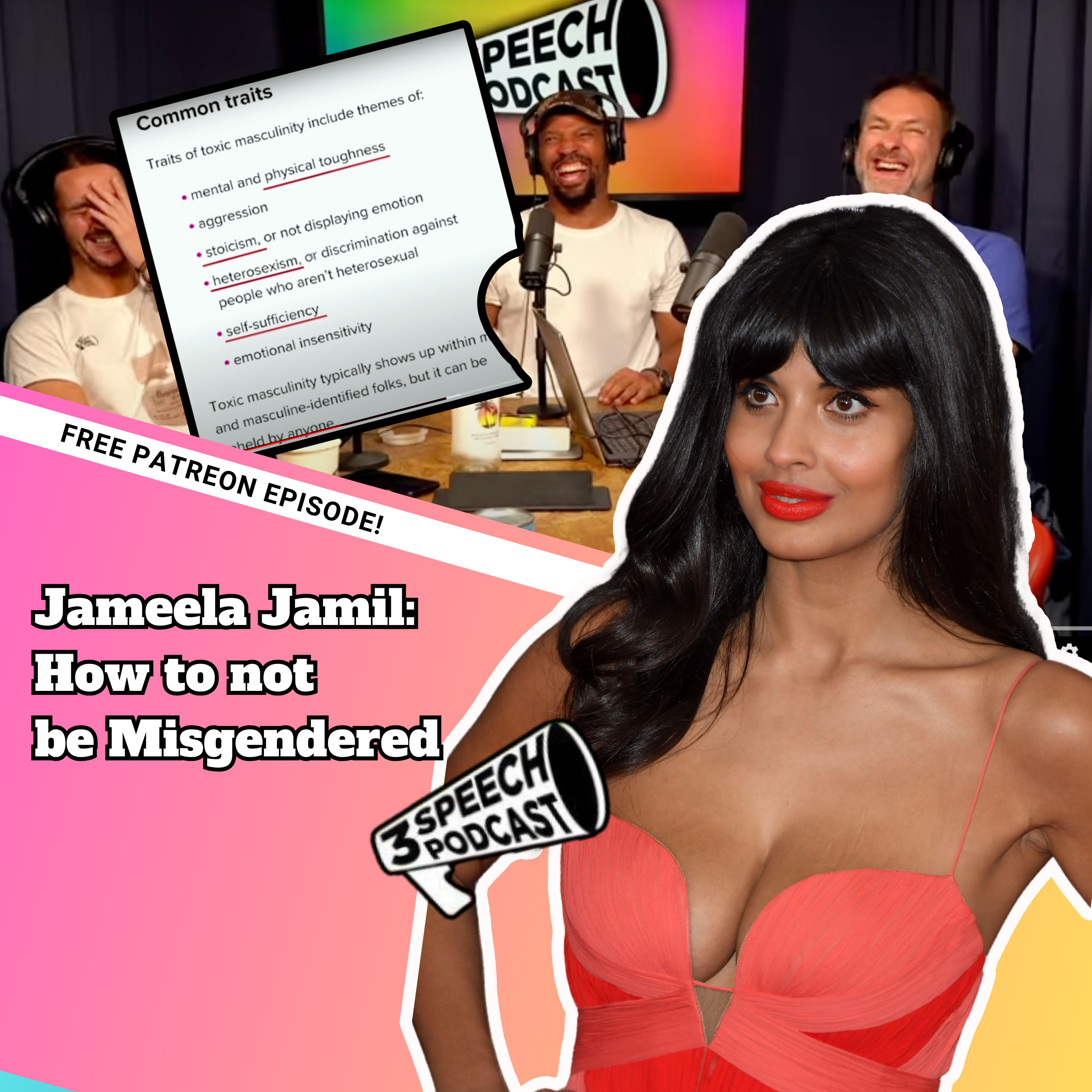 FREE PATREON EPISODE: Jameela Jamil how to not be misgendered