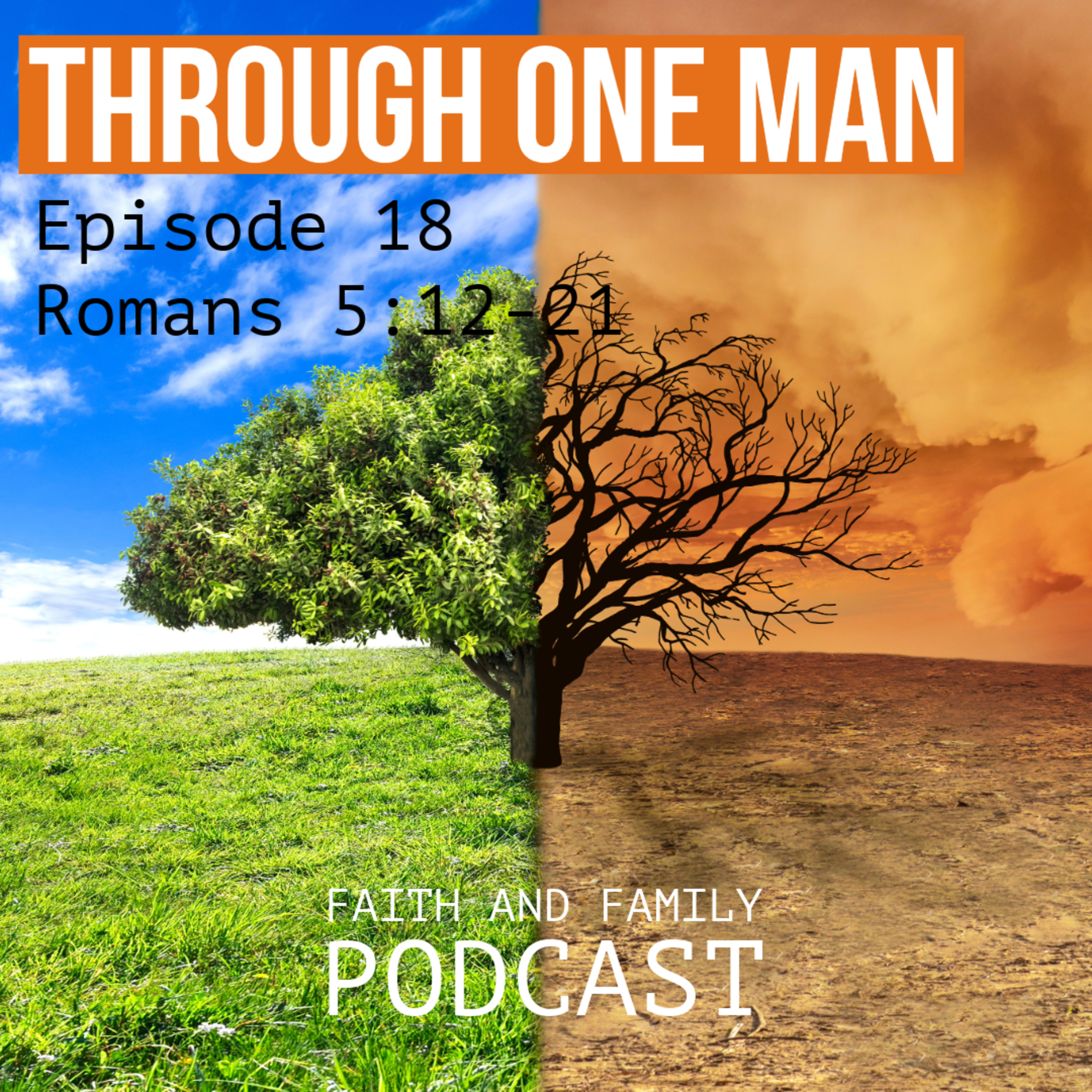 Episode 18: Through one man (Romans 5:12-21) - Bible study Tamil/English episode artwork