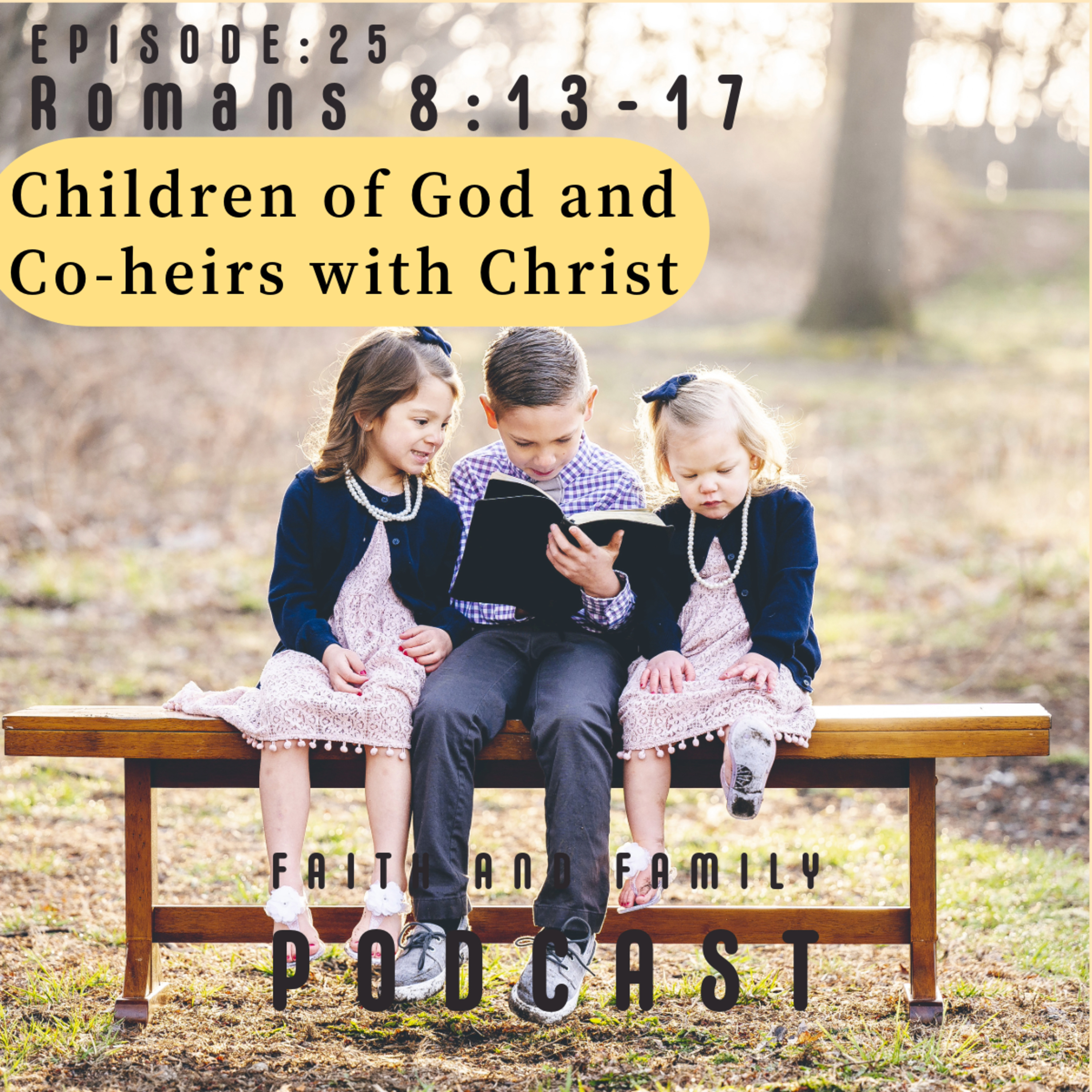 Episode 25: Children of God and Co-heirs with Christ - Bible study (Romans 8: 13-17) Tamil/English episode artwork