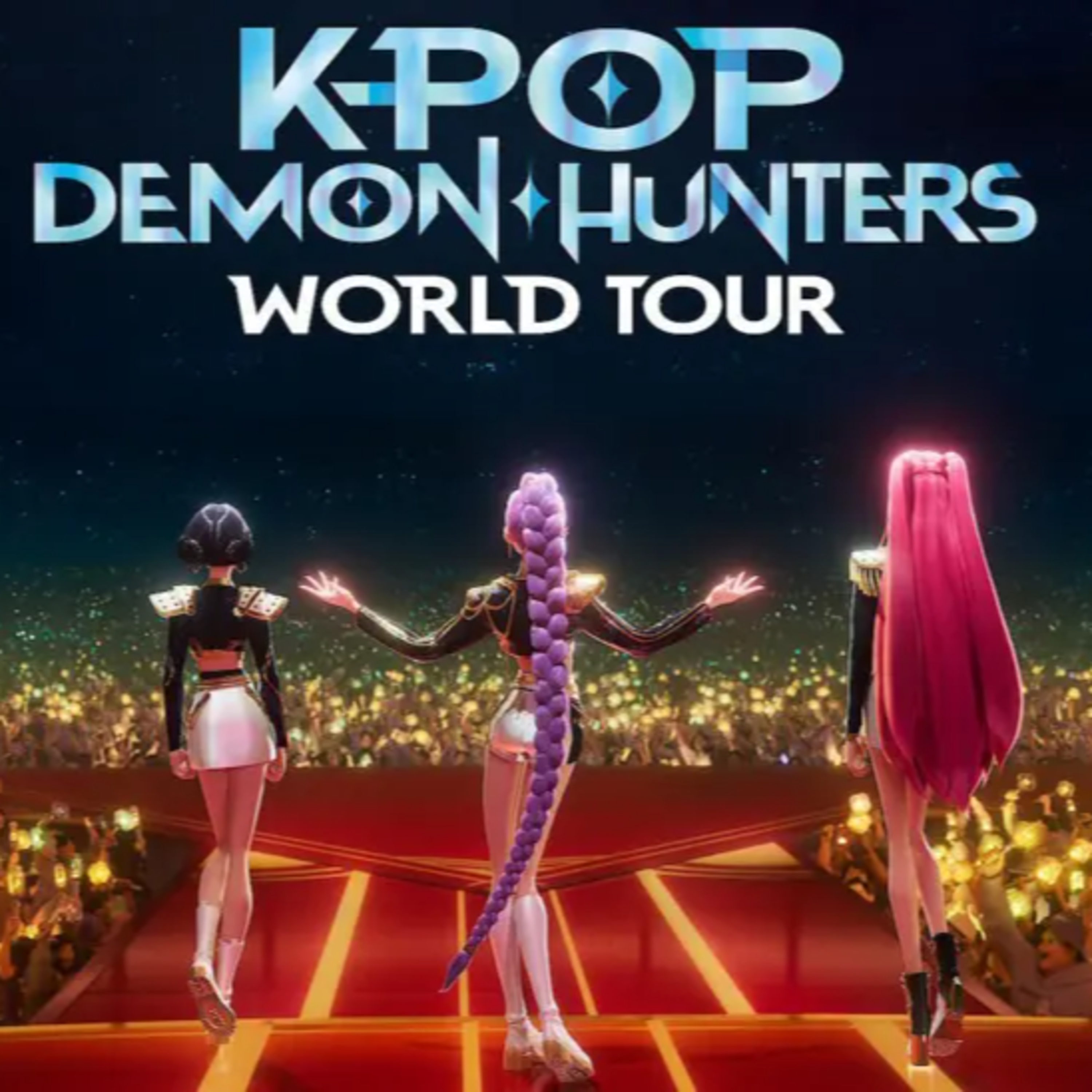 Kpop Demon Hunters live world tour is happening episode artwork