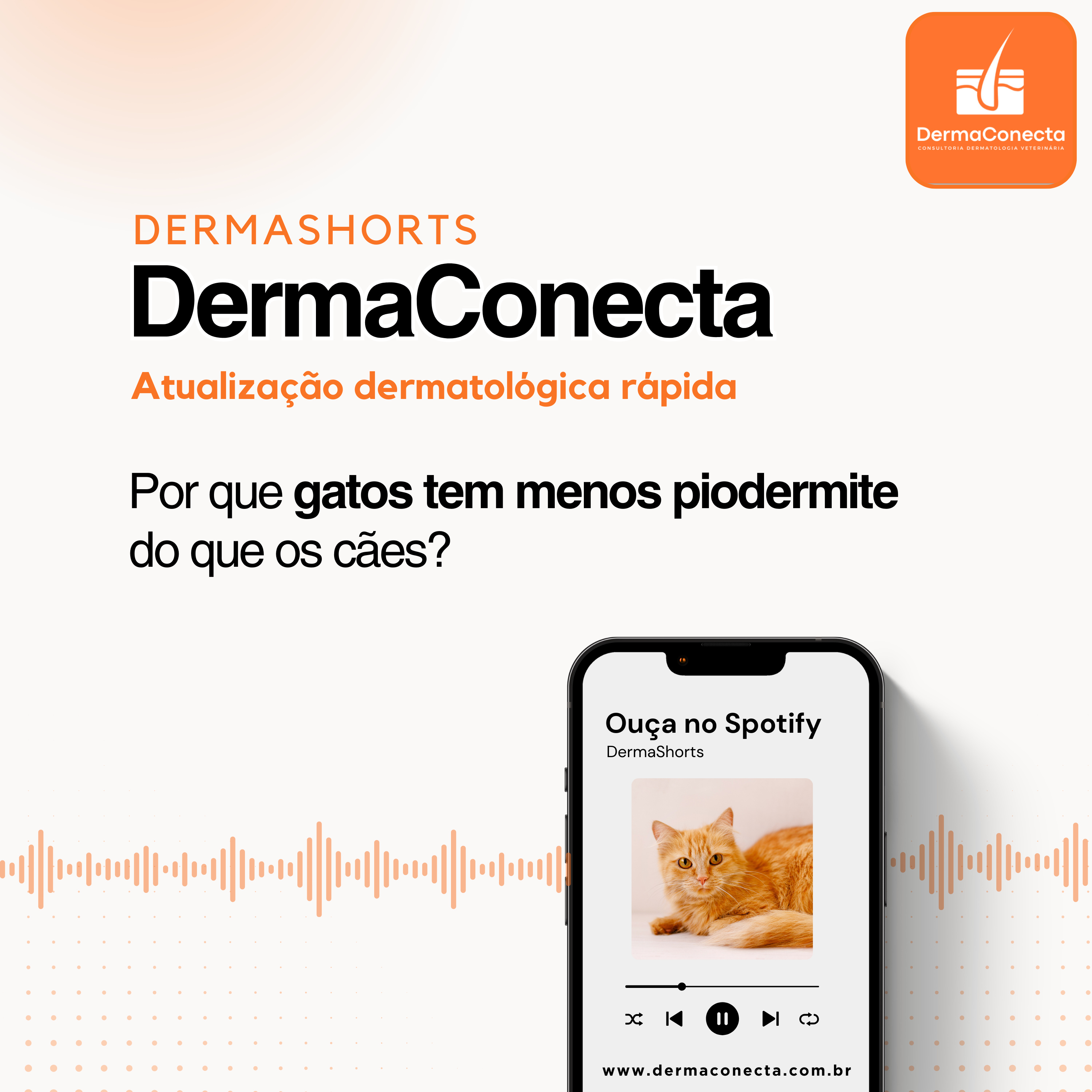 Por que os gatos tem menos piodermite do que os cães? episode artwork