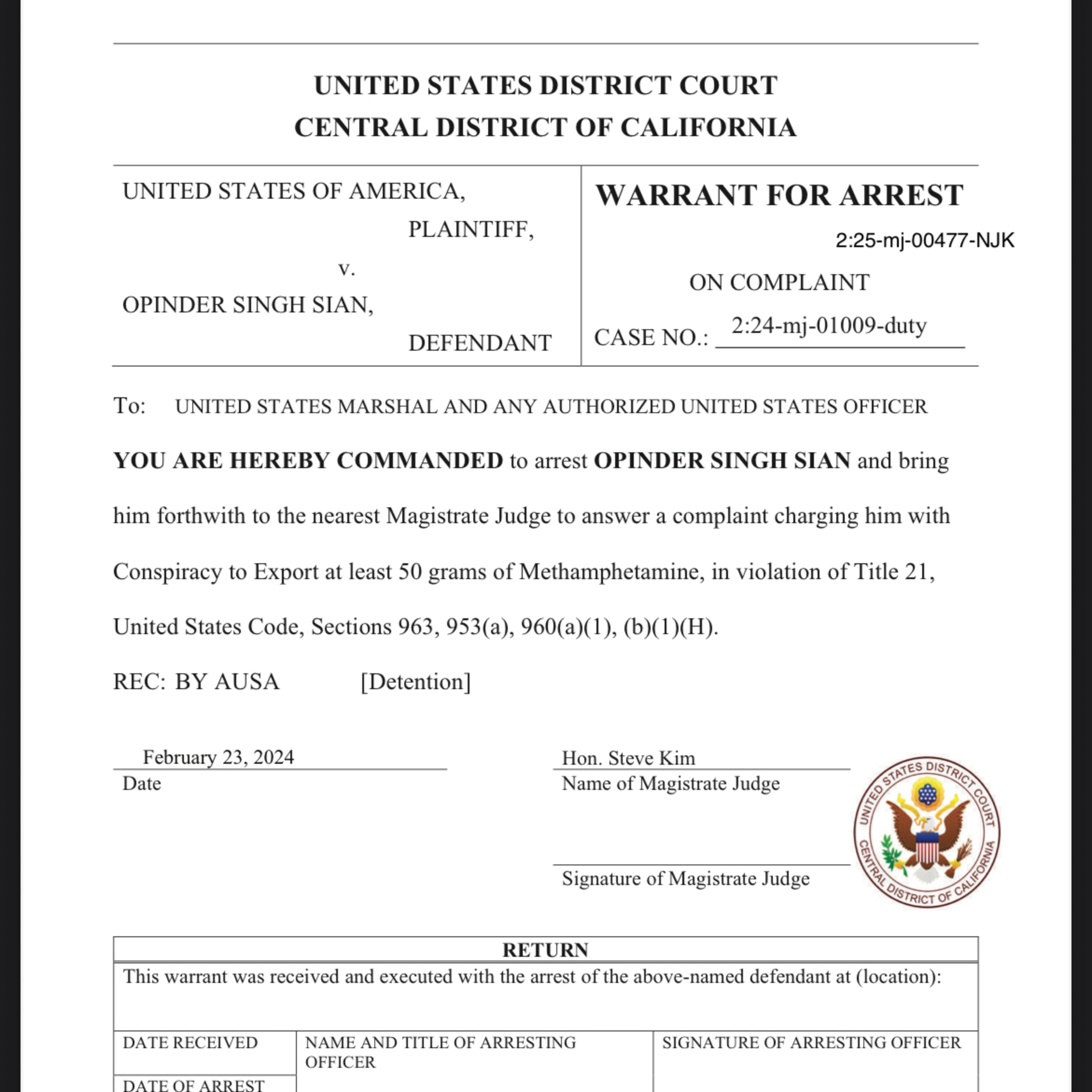 A Deepdive Into Opinder Singh Sian Affidavit