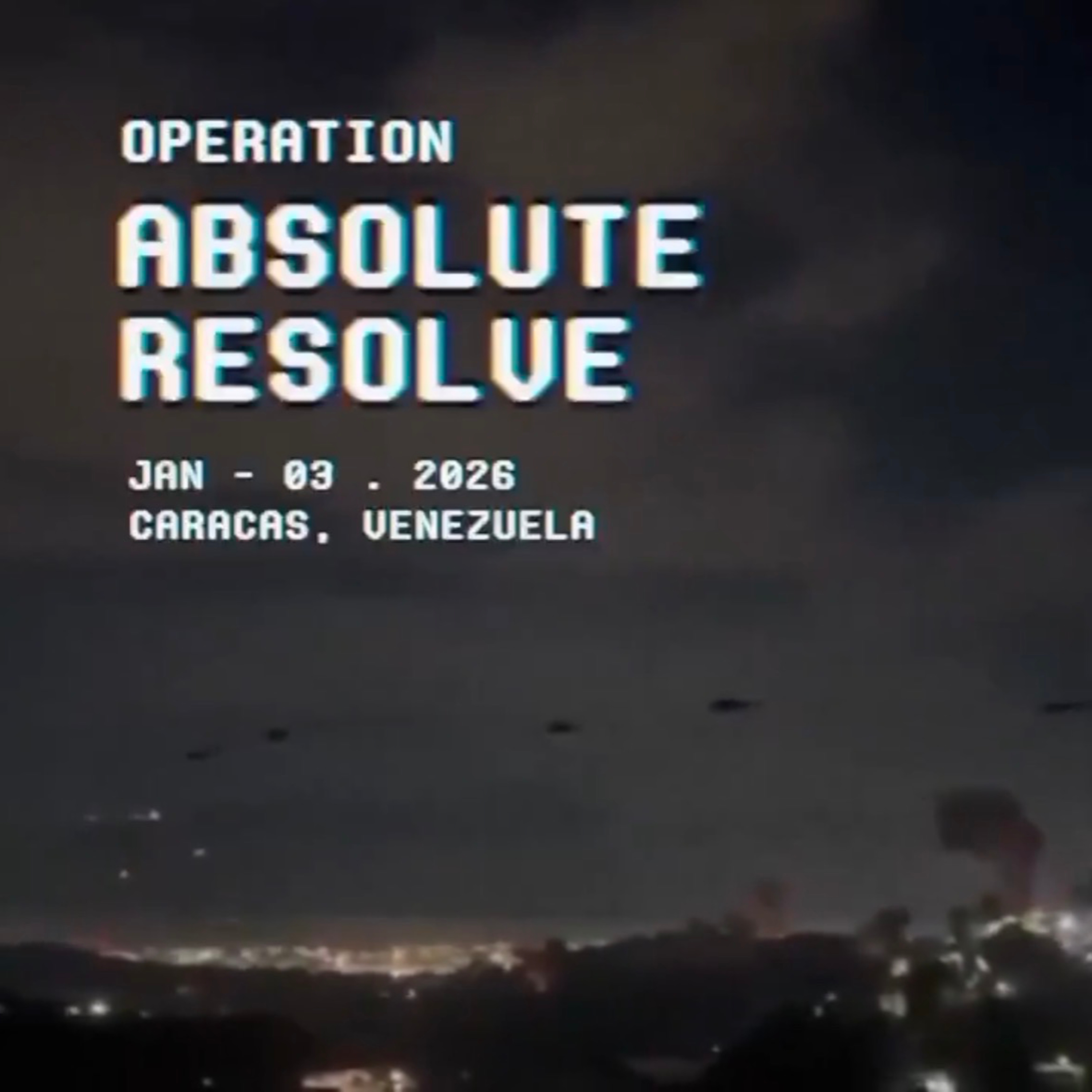 Operation Absolute Resolve : Did the US use a sonic weapon (Liveshow) episode artwork