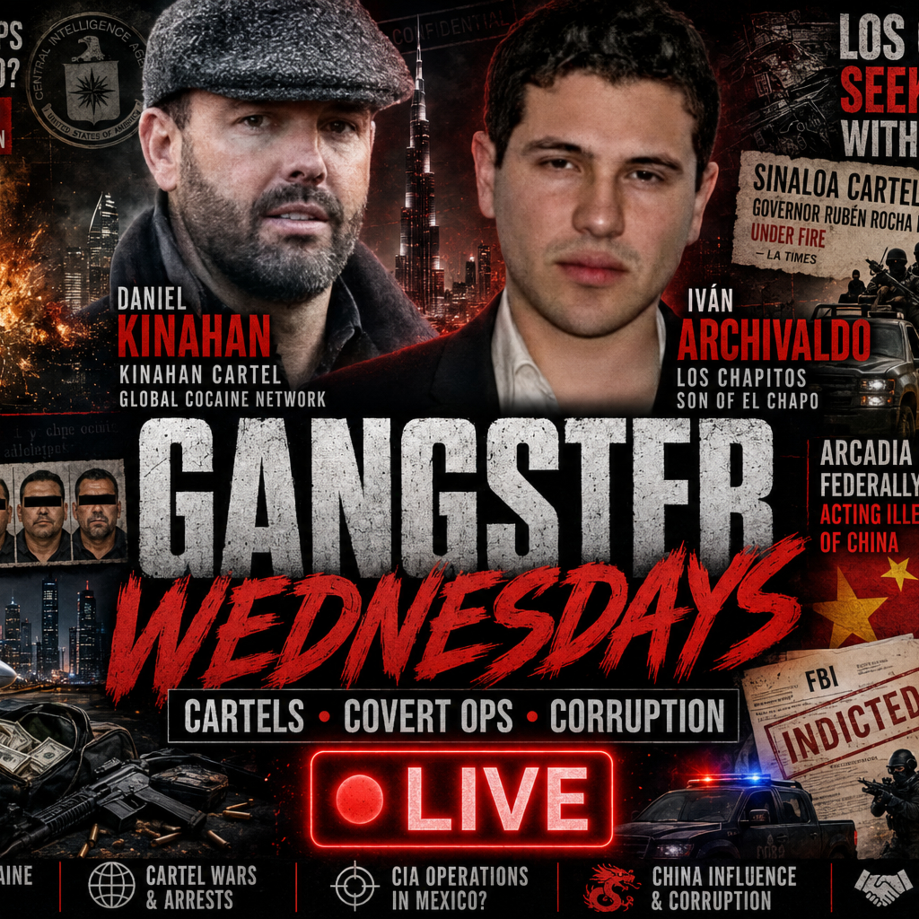 Gangster Wednesday : CIA Covert Ops in Mexico and more episode artwork