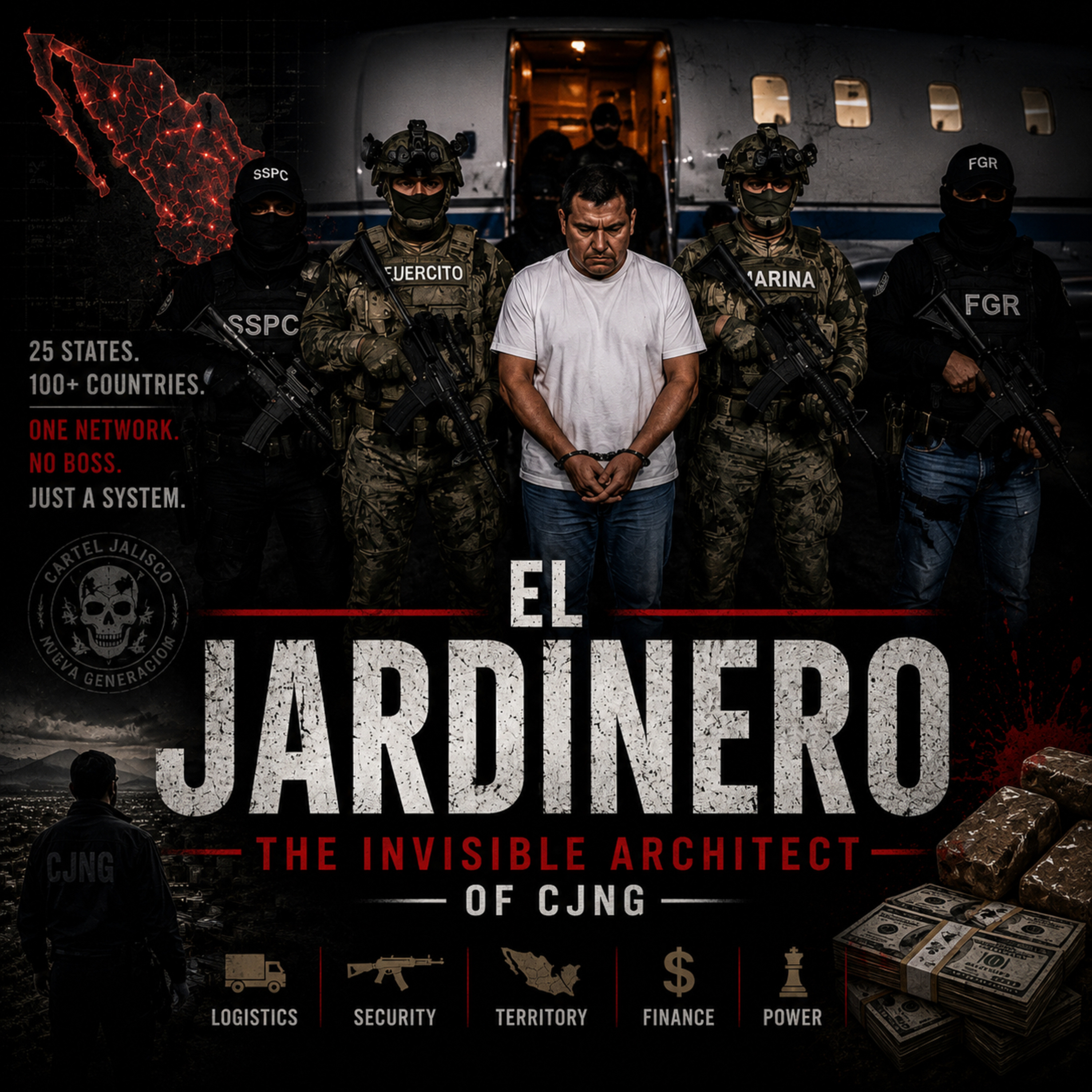El Jardinero : The Invisible Architect of CJNG episode artwork