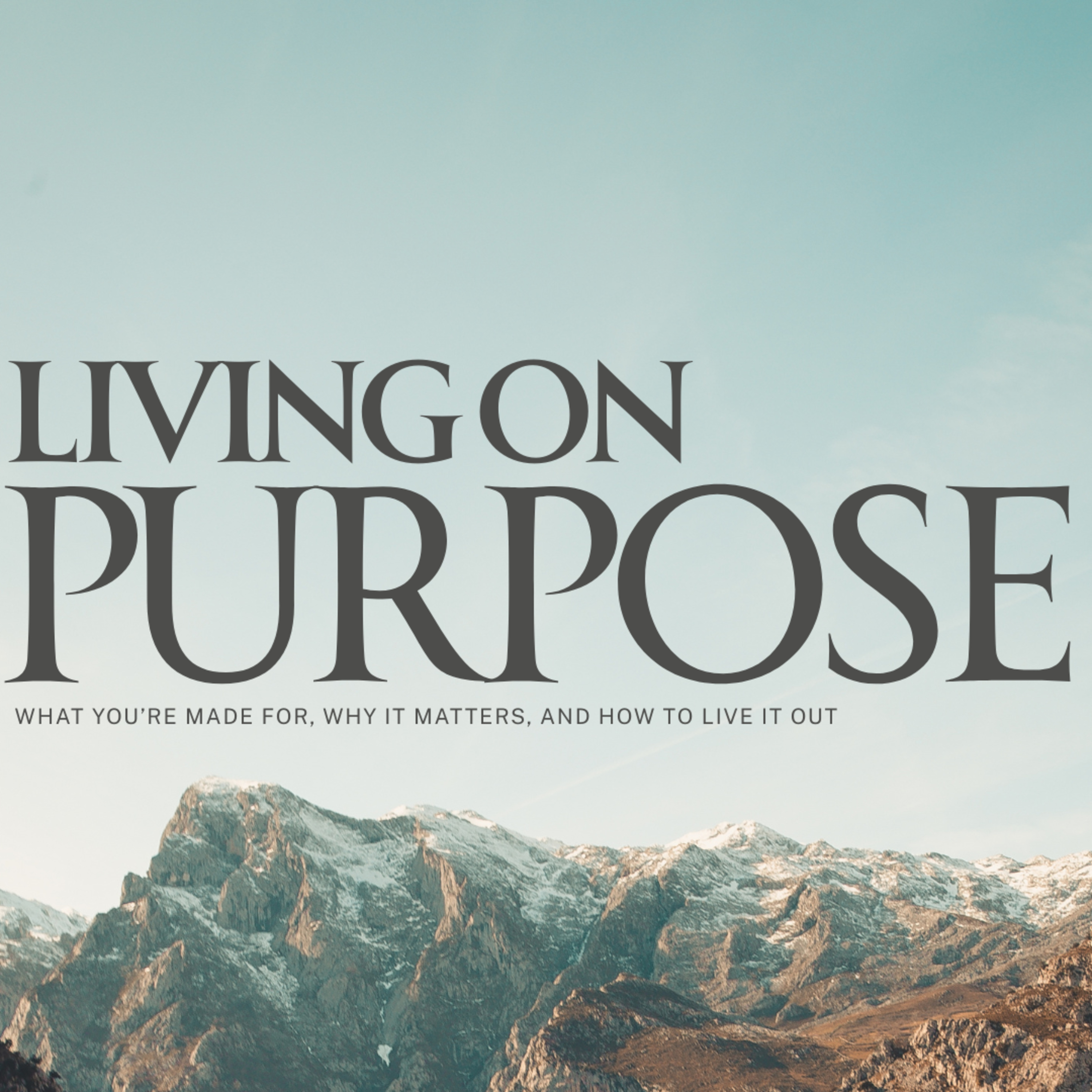 Joy in Surrender | Living on Purpose episode artwork