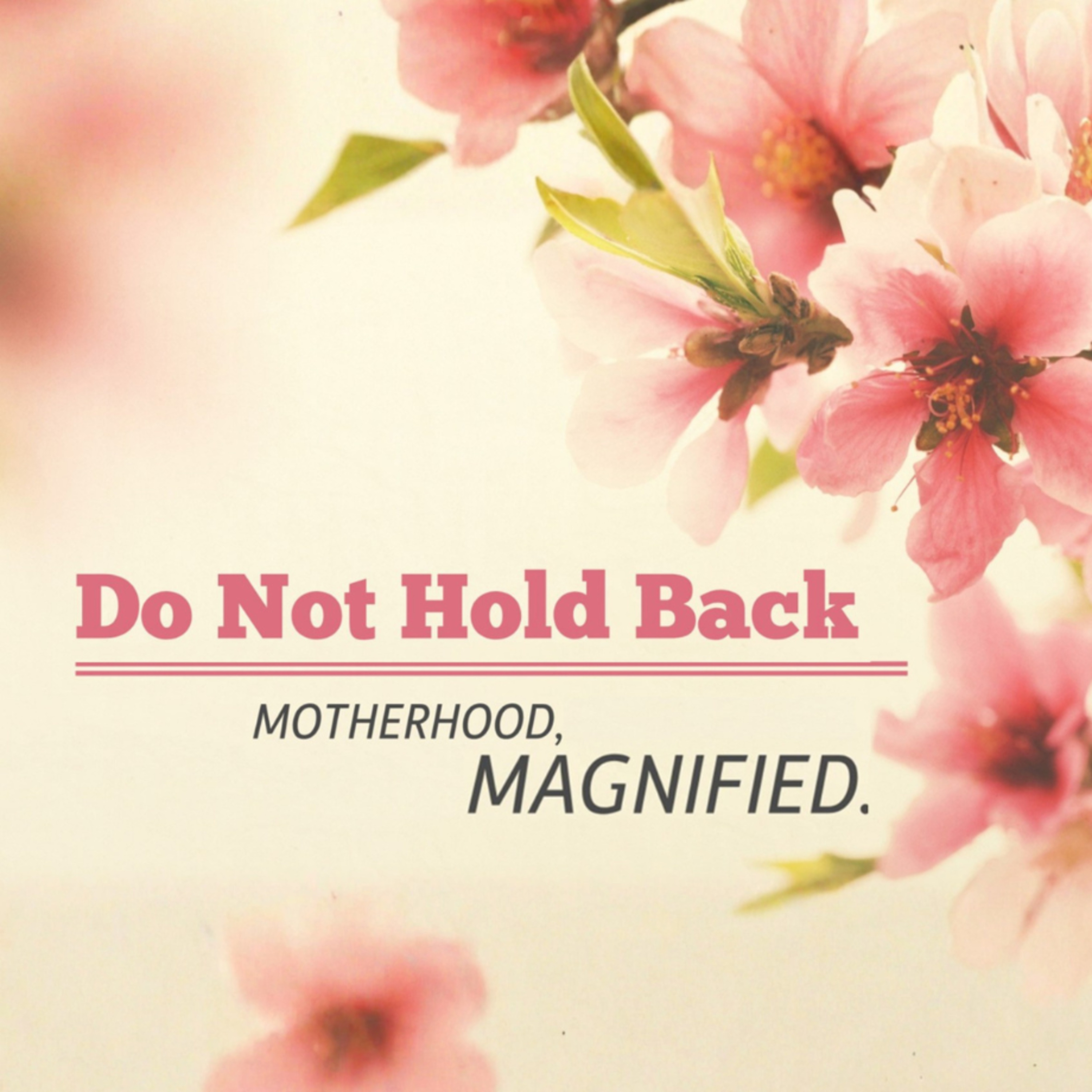 Do Not Hold Back | Motherhood, Magnified episode artwork