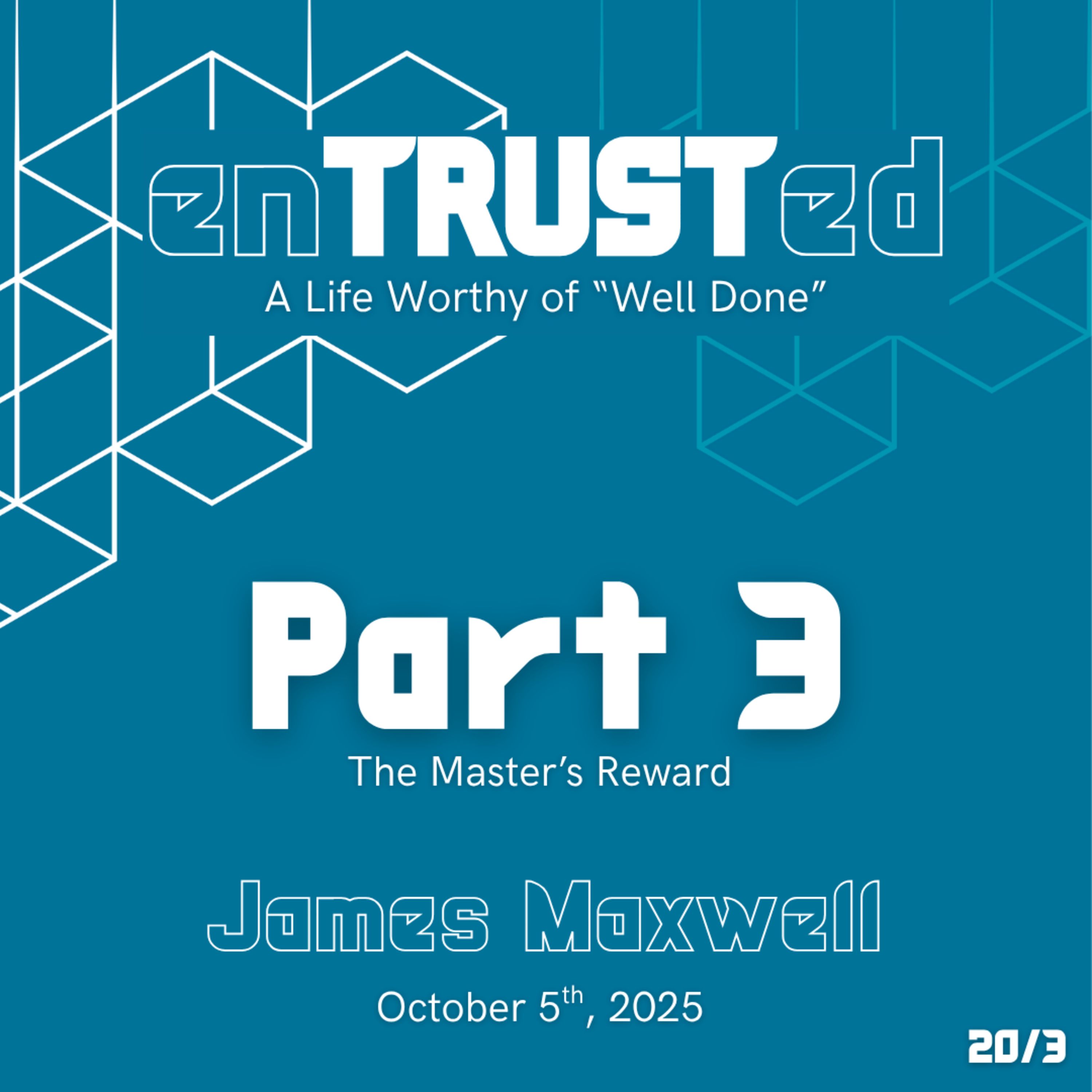 Entrusted - 3 episode artwork