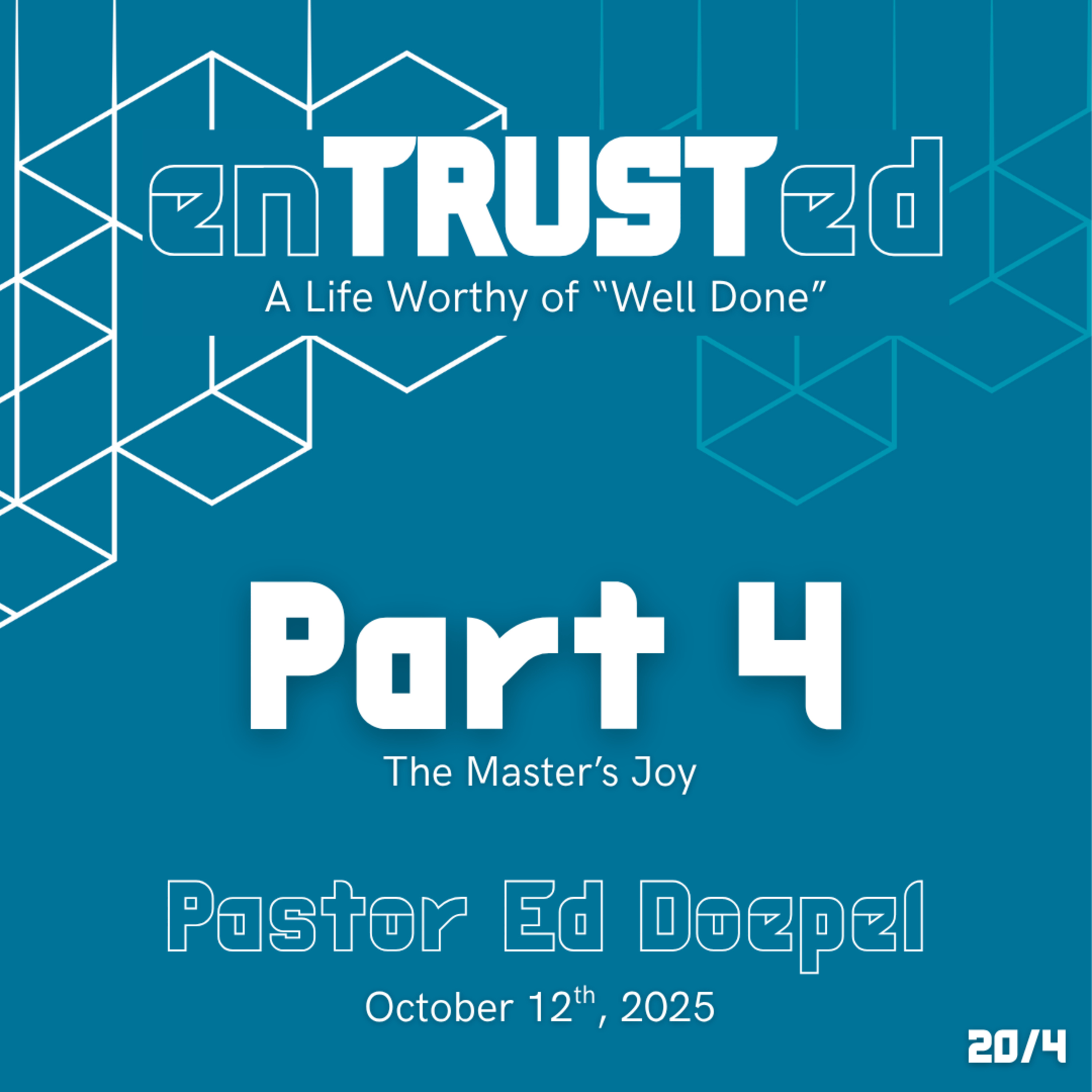 Entrusted - 4 episode artwork