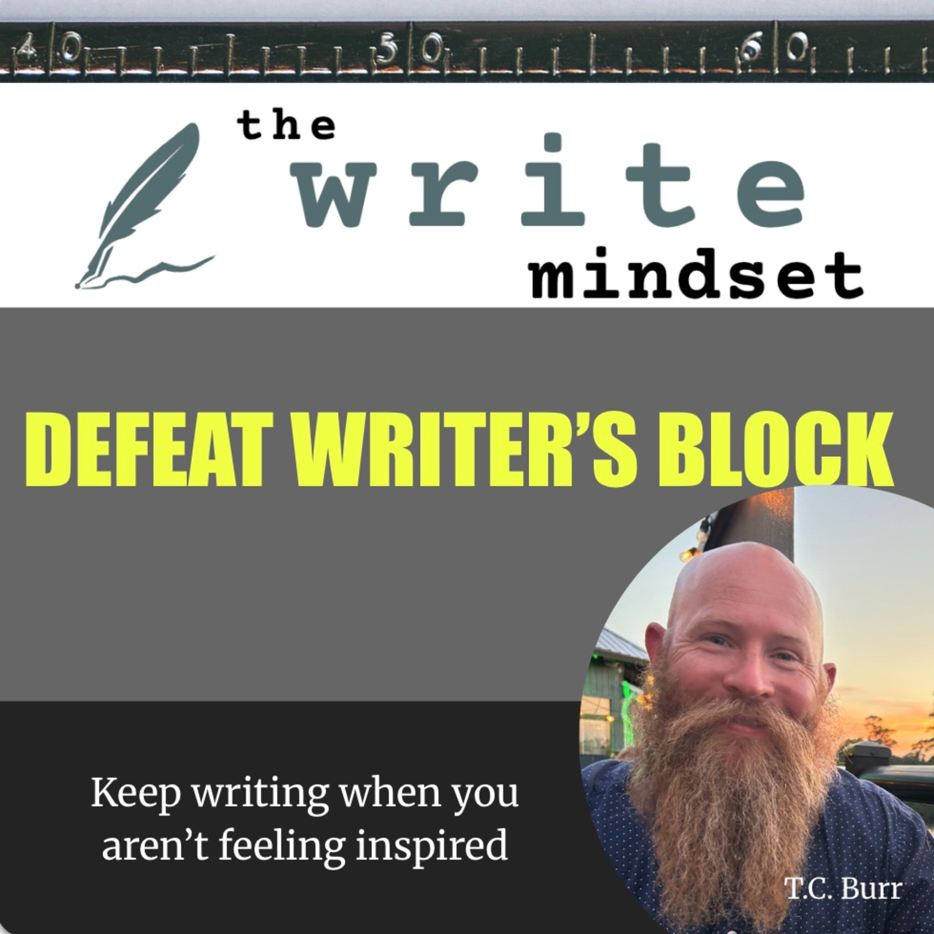 How to Write When You’re Not Inspired: 4 Simple Strategies for Authors episode artwork