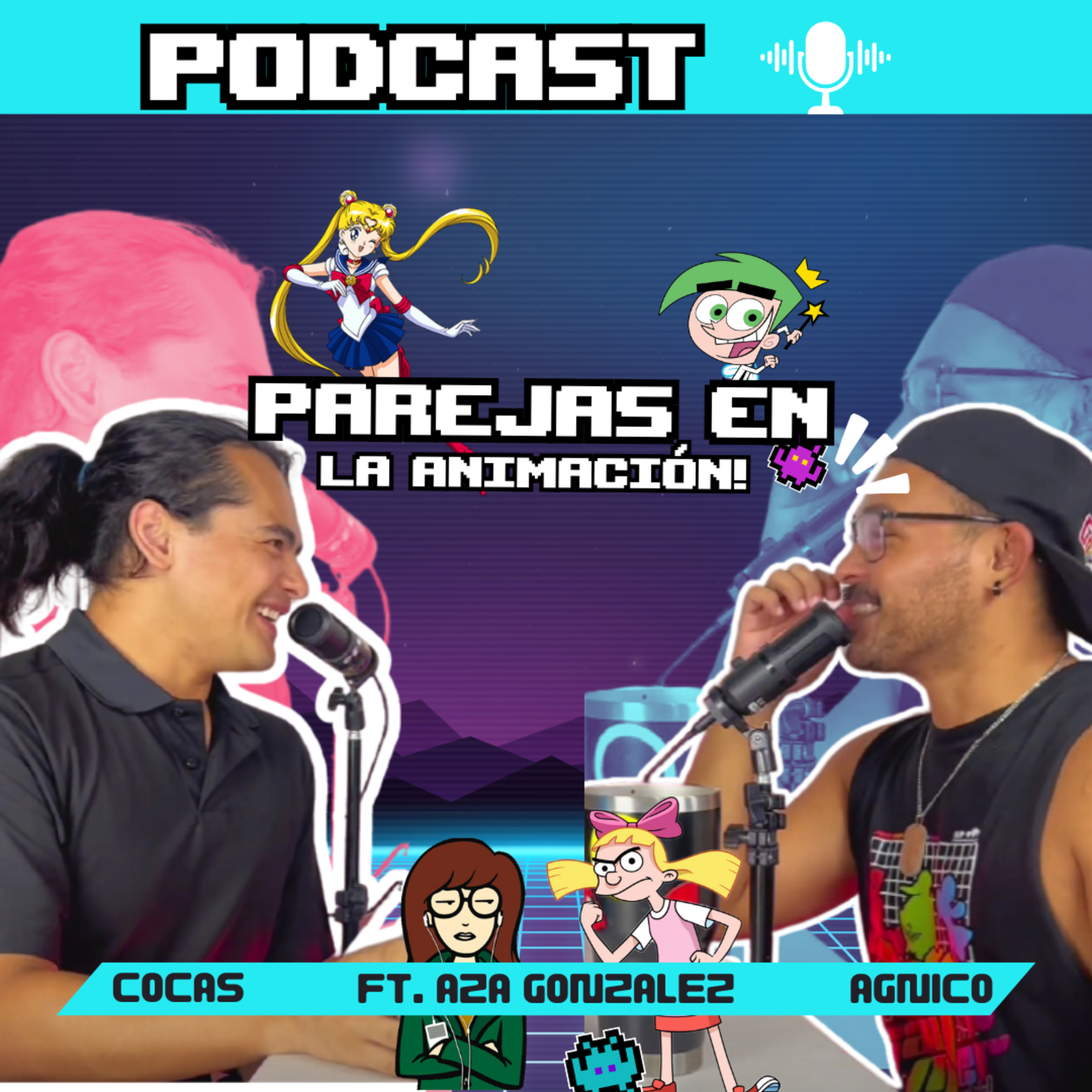 Parejas en la animación Ft. Aza González | Podcast 01x02 episode artwork