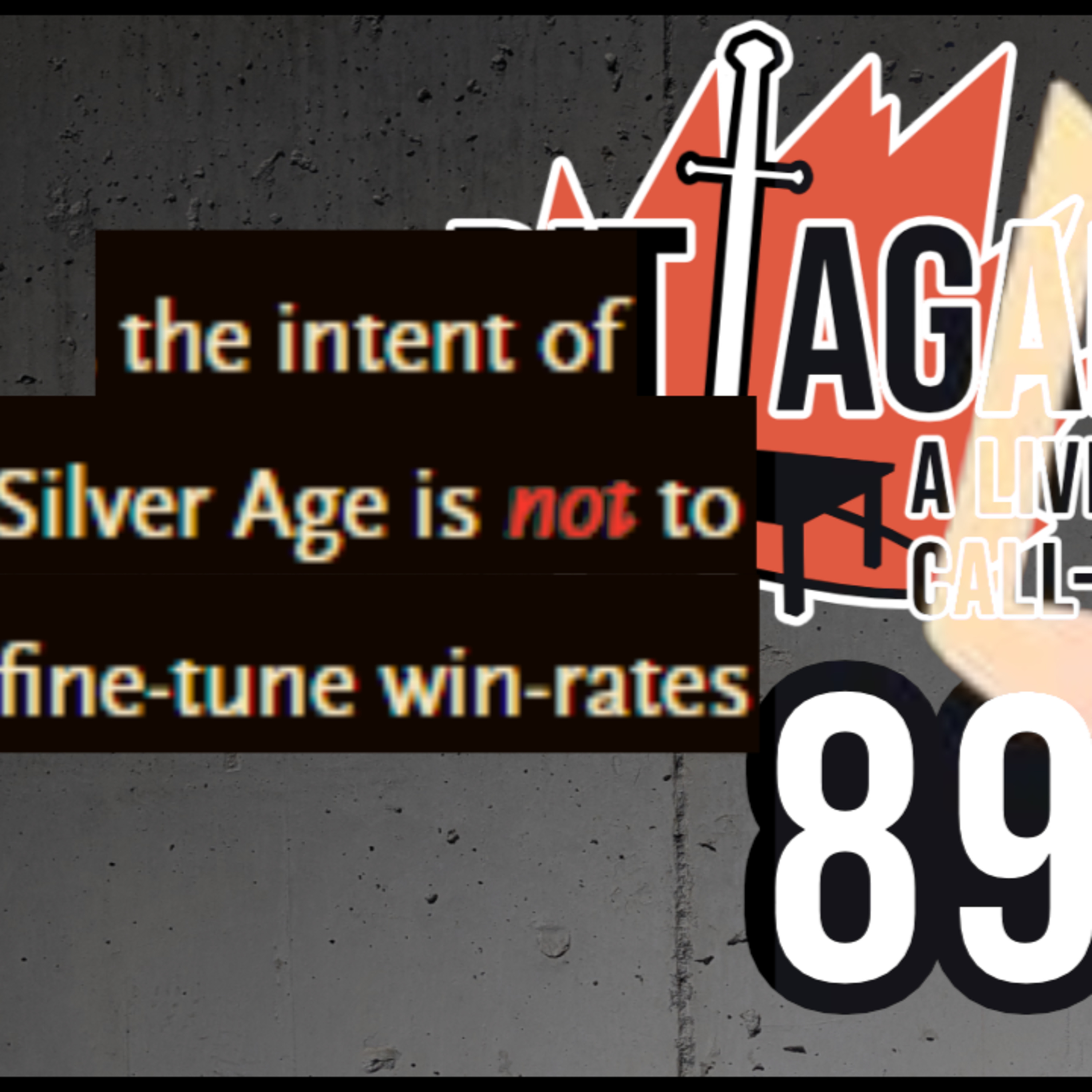 The SAGE Ban List should include METAFY - Pit Against 89 episode artwork